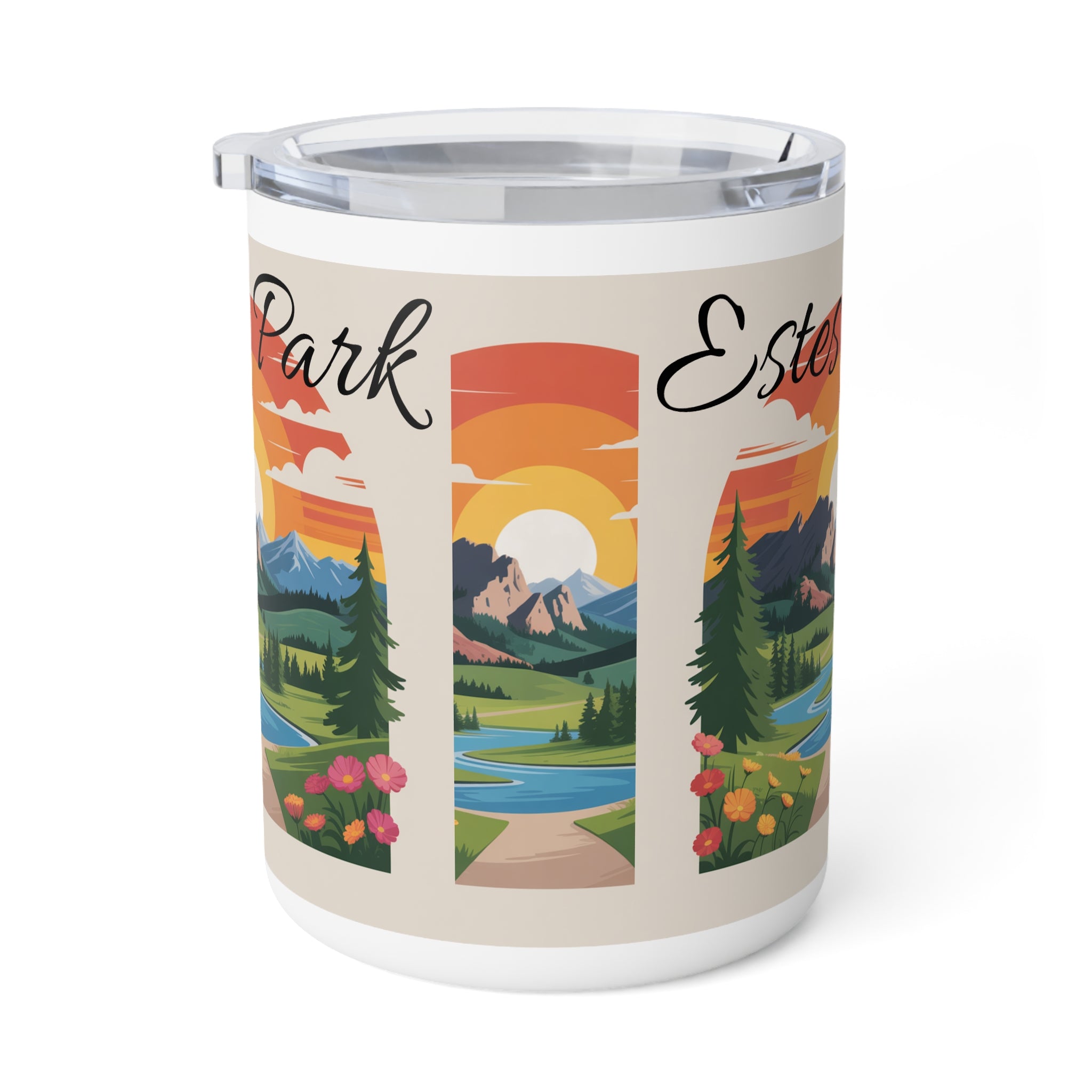 Scenic Insulated Coffee Mug | Nature Lover Gift, Camping Mug, Outdoor Adventure, Travel Accessory, Gift for Him/Her