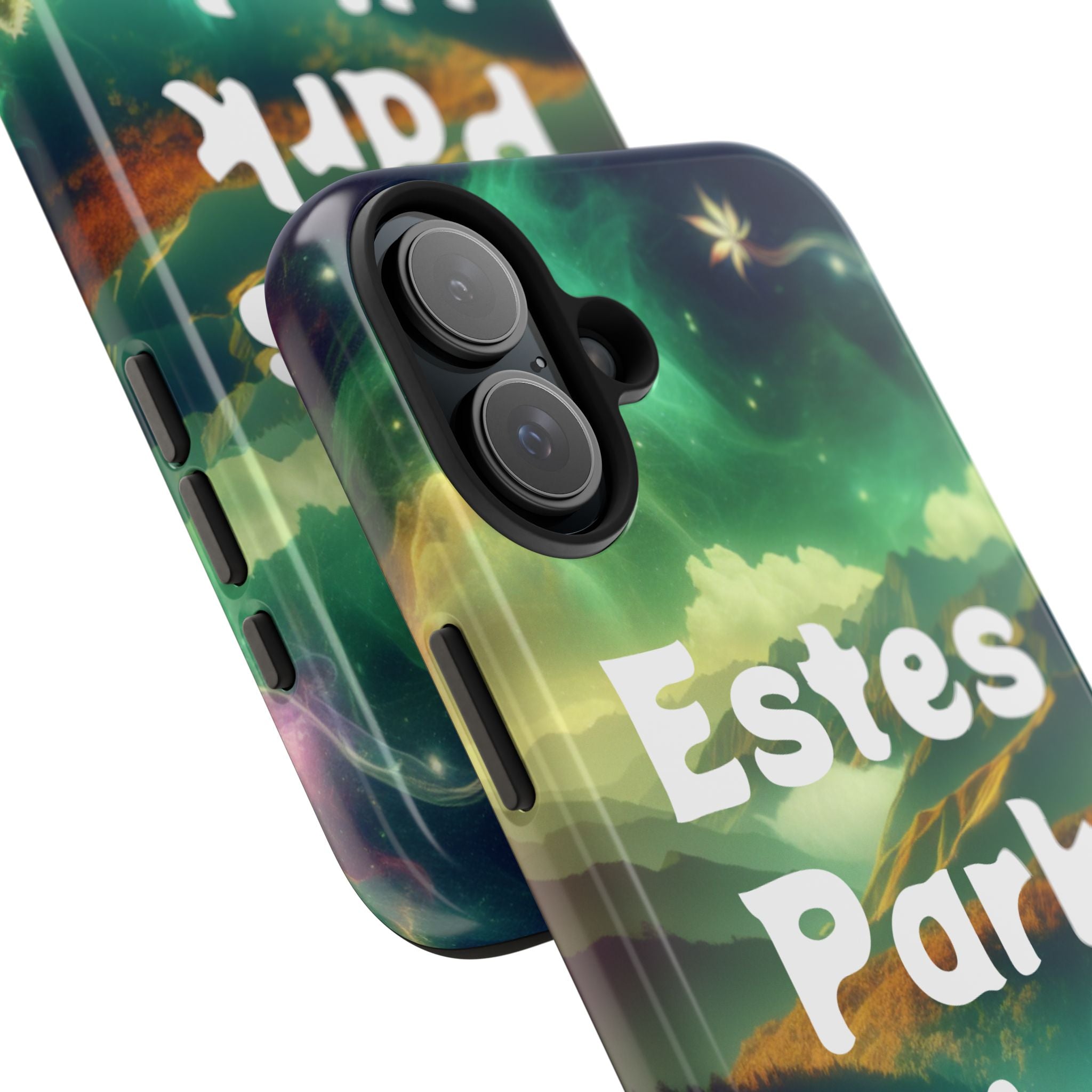 Estes Park Tough Phone Case, Outdoor Adventure Phone Cover, Nature Lover Gift, Hiking Phone Accessory, Personalized Phone Case