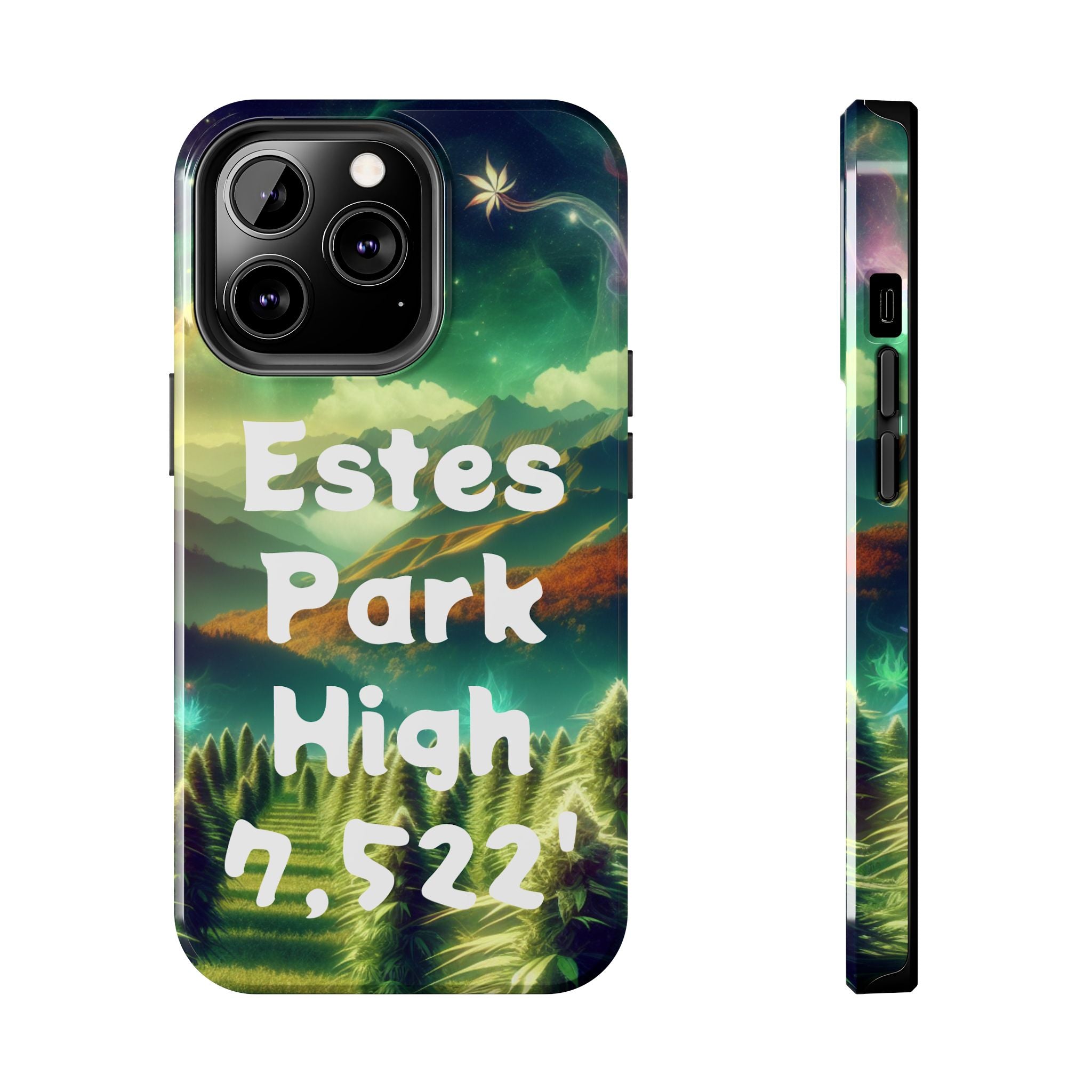 Estes Park Tough Phone Case, Outdoor Adventure Phone Cover, Nature Lover Gift, Hiking Phone Accessory, Personalized Phone Case