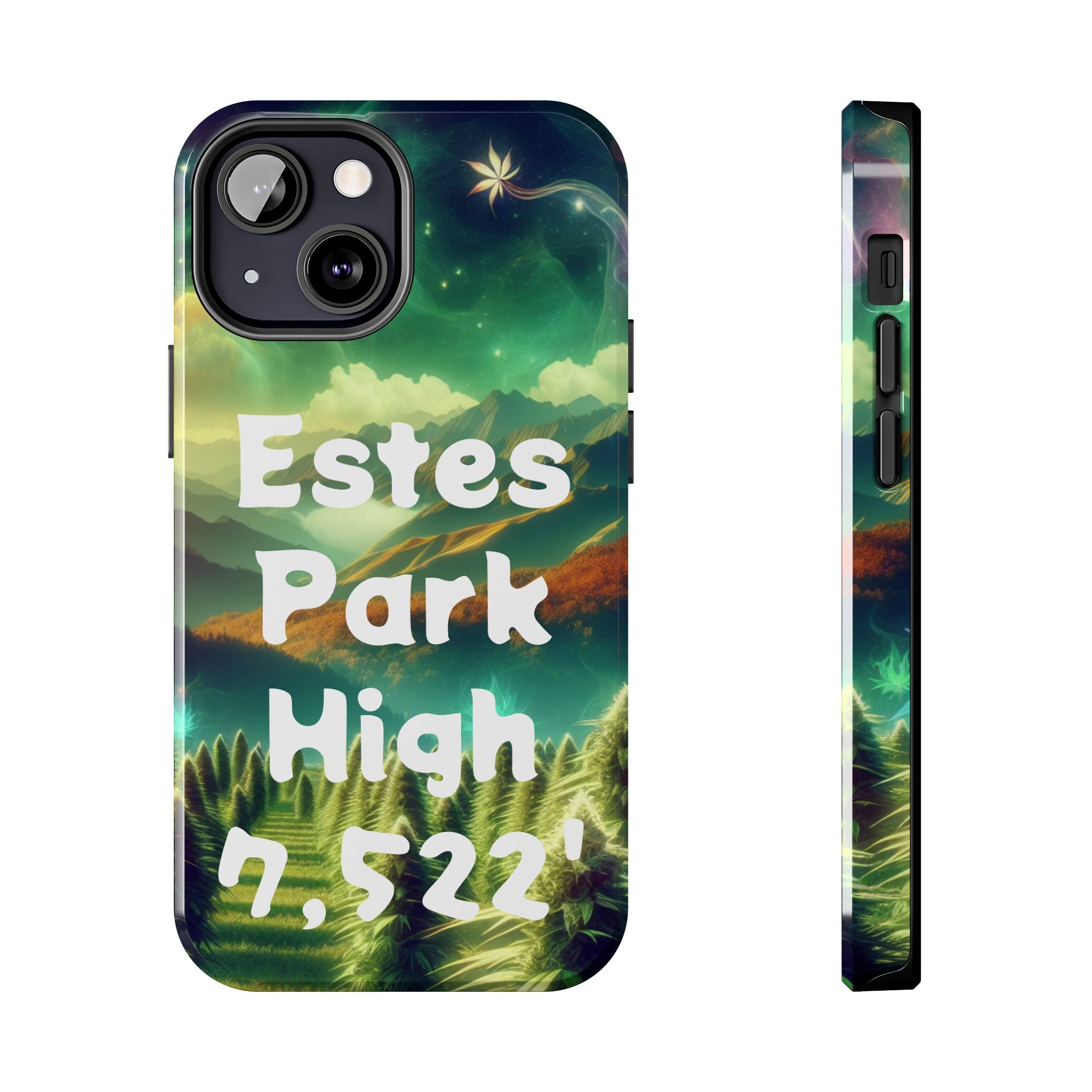 Estes Park Tough Phone Case, Outdoor Adventure Phone Cover, Nature Lover Gift, Hiking Phone Accessory, Personalized Phone Case