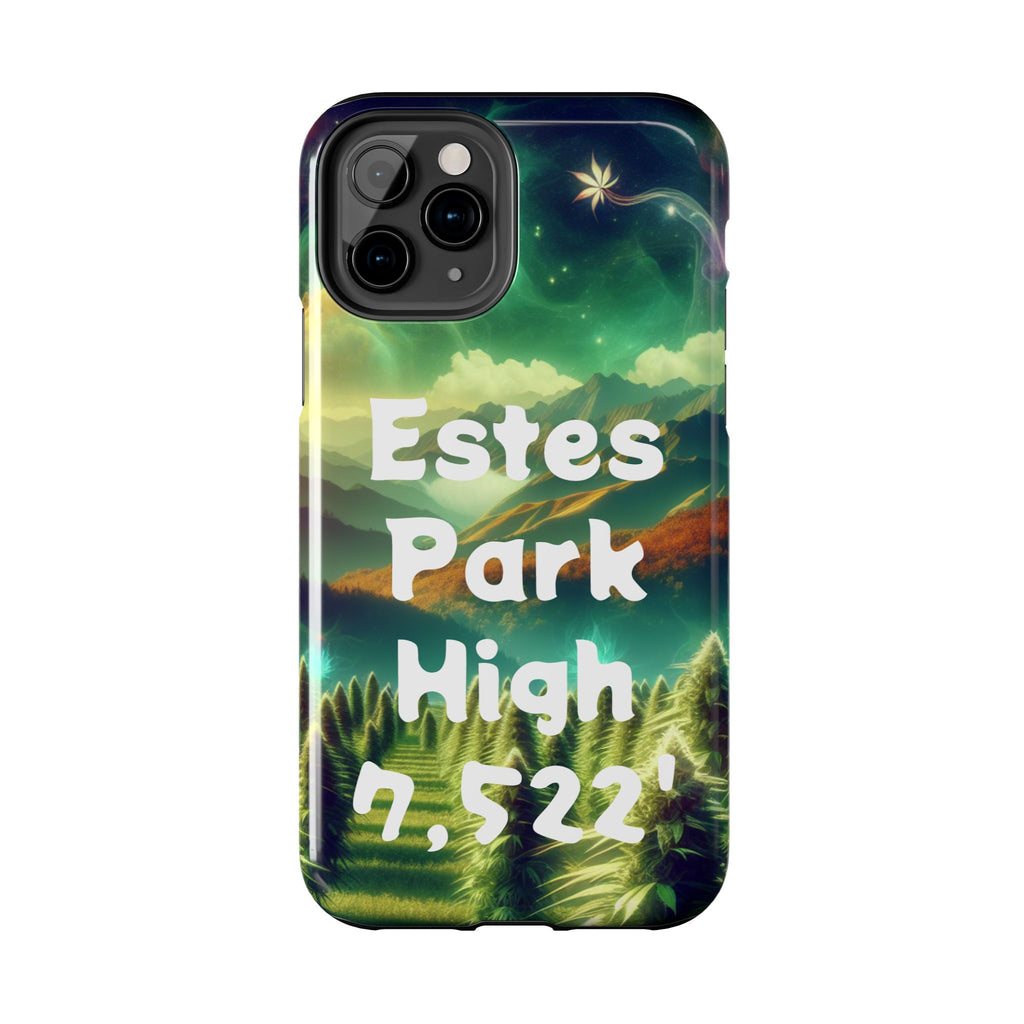 Estes Park Tough Phone Case, Outdoor Adventure Phone Cover, Nature Lover Gift, Hiking Phone Accessory, Personalized Phone Case