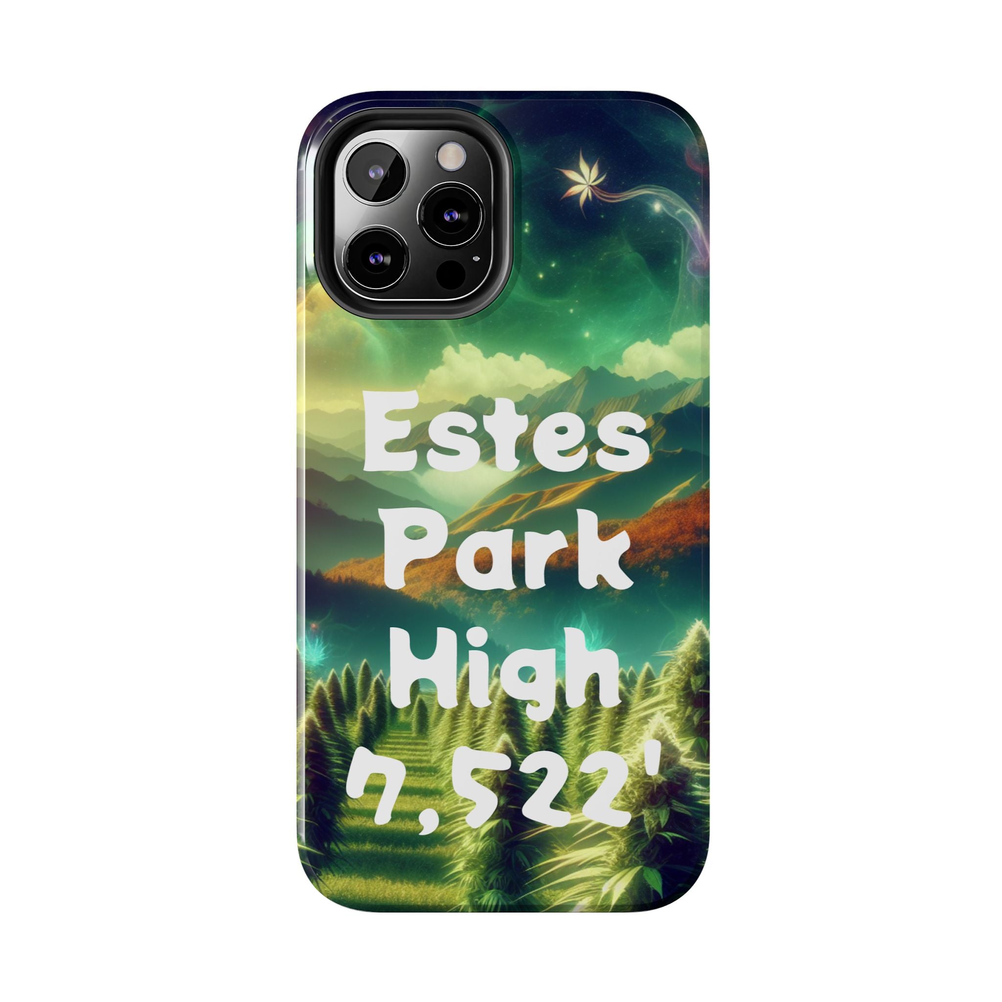 Estes Park Tough Phone Case, Outdoor Adventure Phone Cover, Nature Lover Gift, Hiking Phone Accessory, Personalized Phone Case