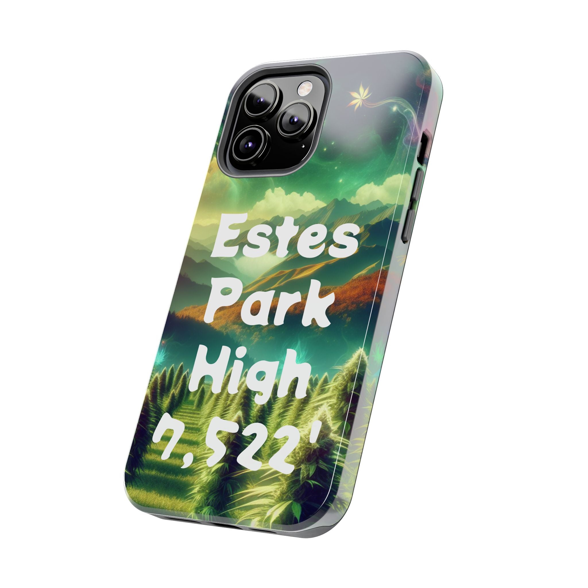Estes Park Tough Phone Case, Outdoor Adventure Phone Cover, Nature Lover Gift, Hiking Phone Accessory, Personalized Phone Case
