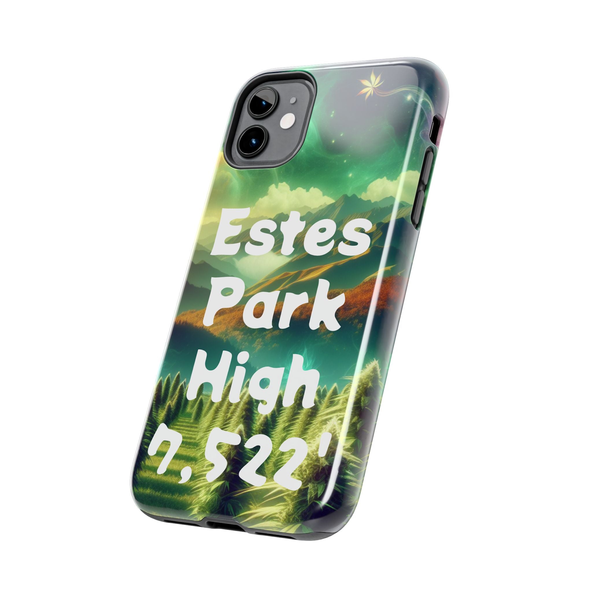 Estes Park Tough Phone Case, Outdoor Adventure Phone Cover, Nature Lover Gift, Hiking Phone Accessory, Personalized Phone Case
