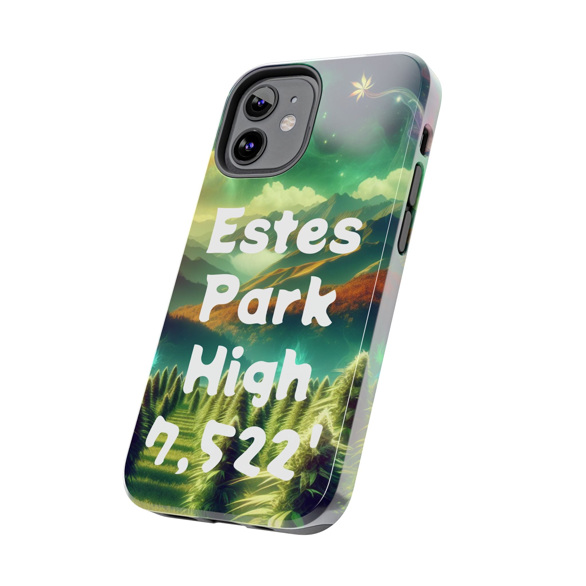 Estes Park Tough Phone Case, Outdoor Adventure Phone Cover, Nature Lover Gift, Hiking Phone Accessory, Personalized Phone Case
