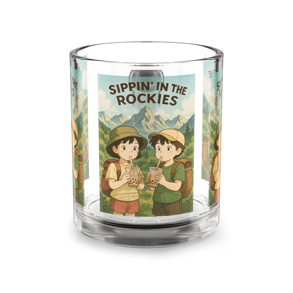 Whimsical Adventure Glass Mug | Fun Camping Drinkware | Perfect Gift for Nature Lovers, Hikers, Friends Gatherings | Collectible [...]