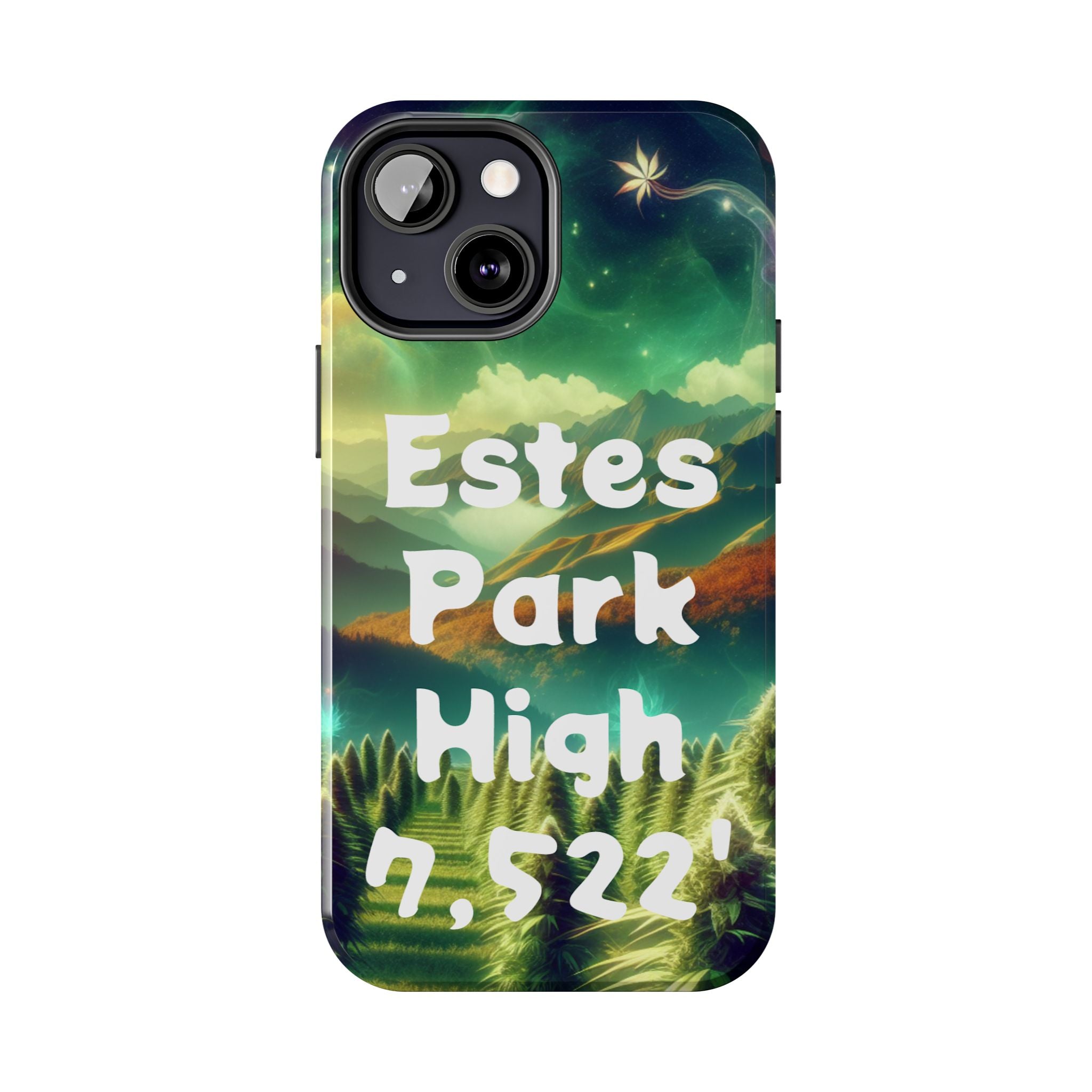 Estes Park Tough Phone Case, Outdoor Adventure Phone Cover, Nature Lover Gift, Hiking Phone Accessory, Personalized Phone Case