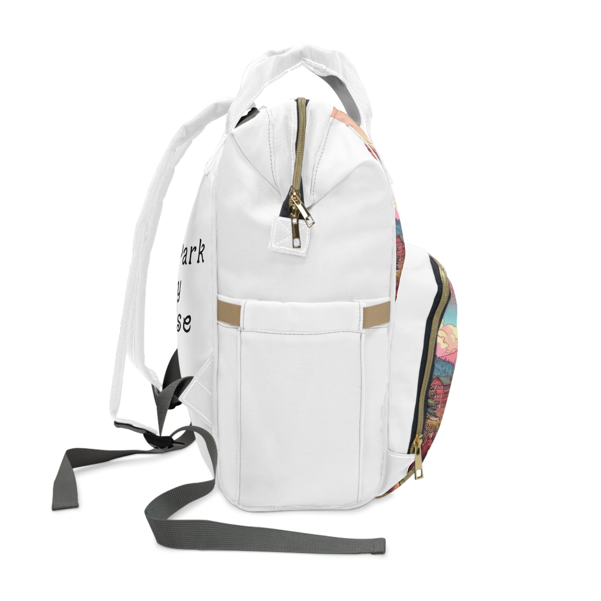 Stylish Multifunctional Diaper Backpack, Trendy Baby Bag, Adventurous Parent Gear, Travel Ready, Eco-Friendly Diaper Carrier
