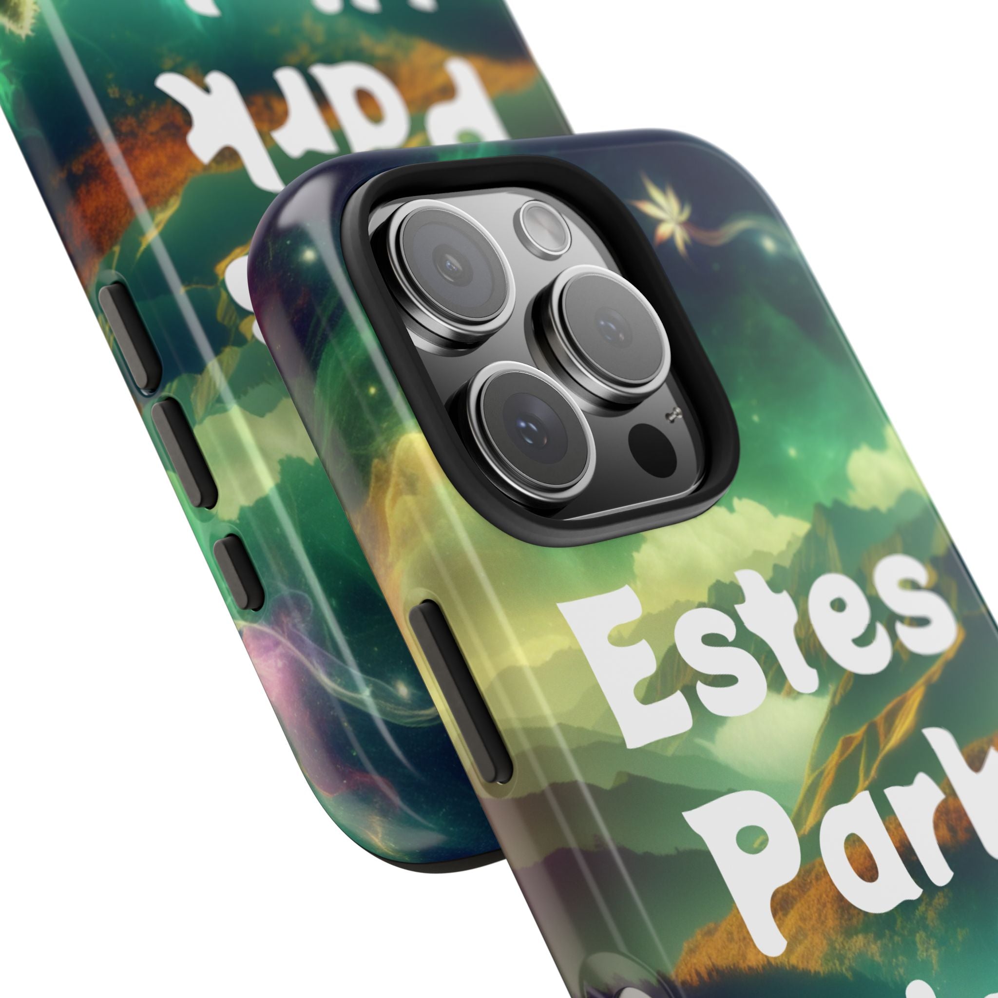 Estes Park Tough Phone Case, Outdoor Adventure Phone Cover, Nature Lover Gift, Hiking Phone Accessory, Personalized Phone Case