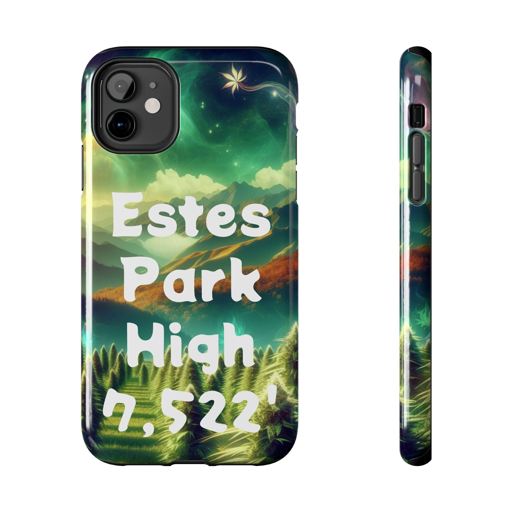 Estes Park Tough Phone Case, Outdoor Adventure Phone Cover, Nature Lover Gift, Hiking Phone Accessory, Personalized Phone Case