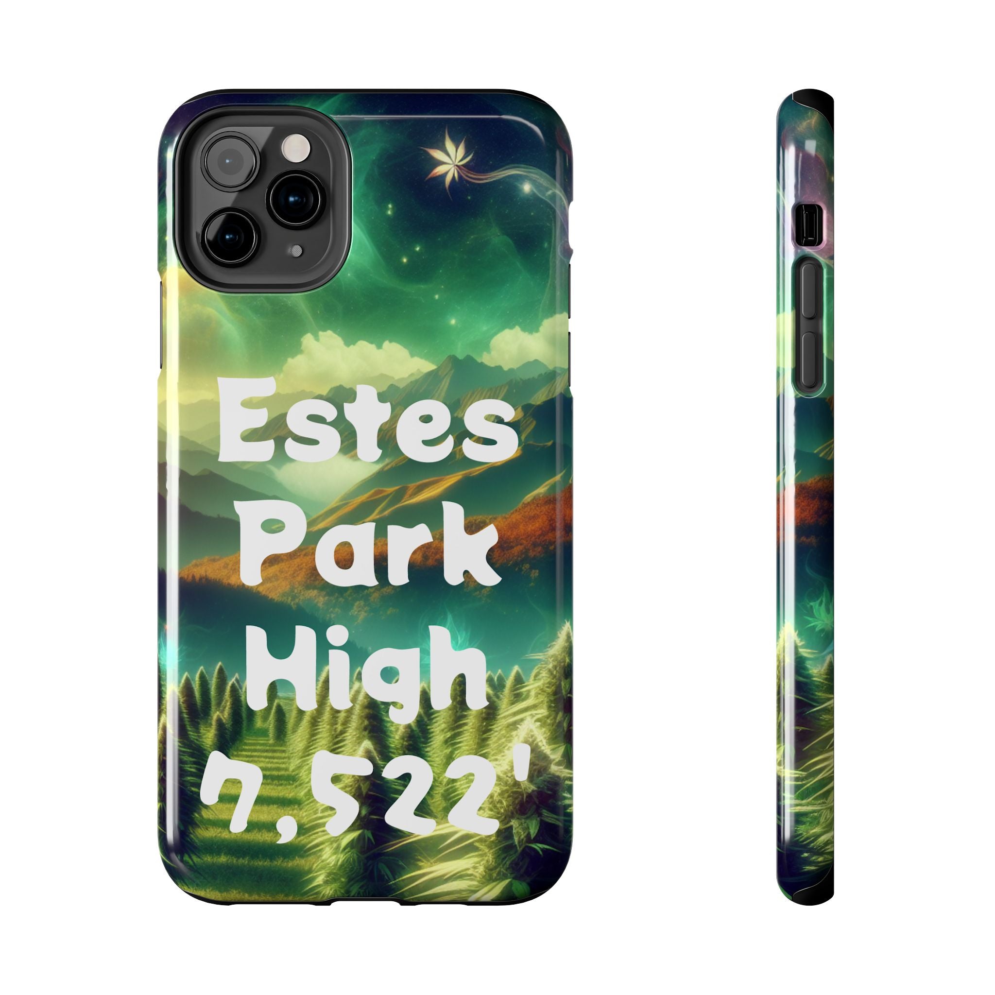 Estes Park Tough Phone Case, Outdoor Adventure Phone Cover, Nature Lover Gift, Hiking Phone Accessory, Personalized Phone Case
