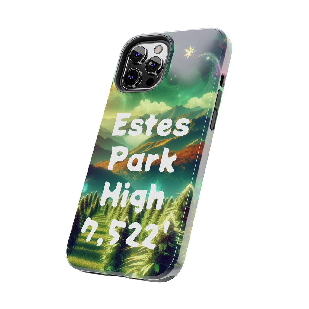Estes Park Tough Phone Case, Outdoor Adventure Phone Cover, Nature Lover Gift, Hiking Phone Accessory, Personalized Phone Case