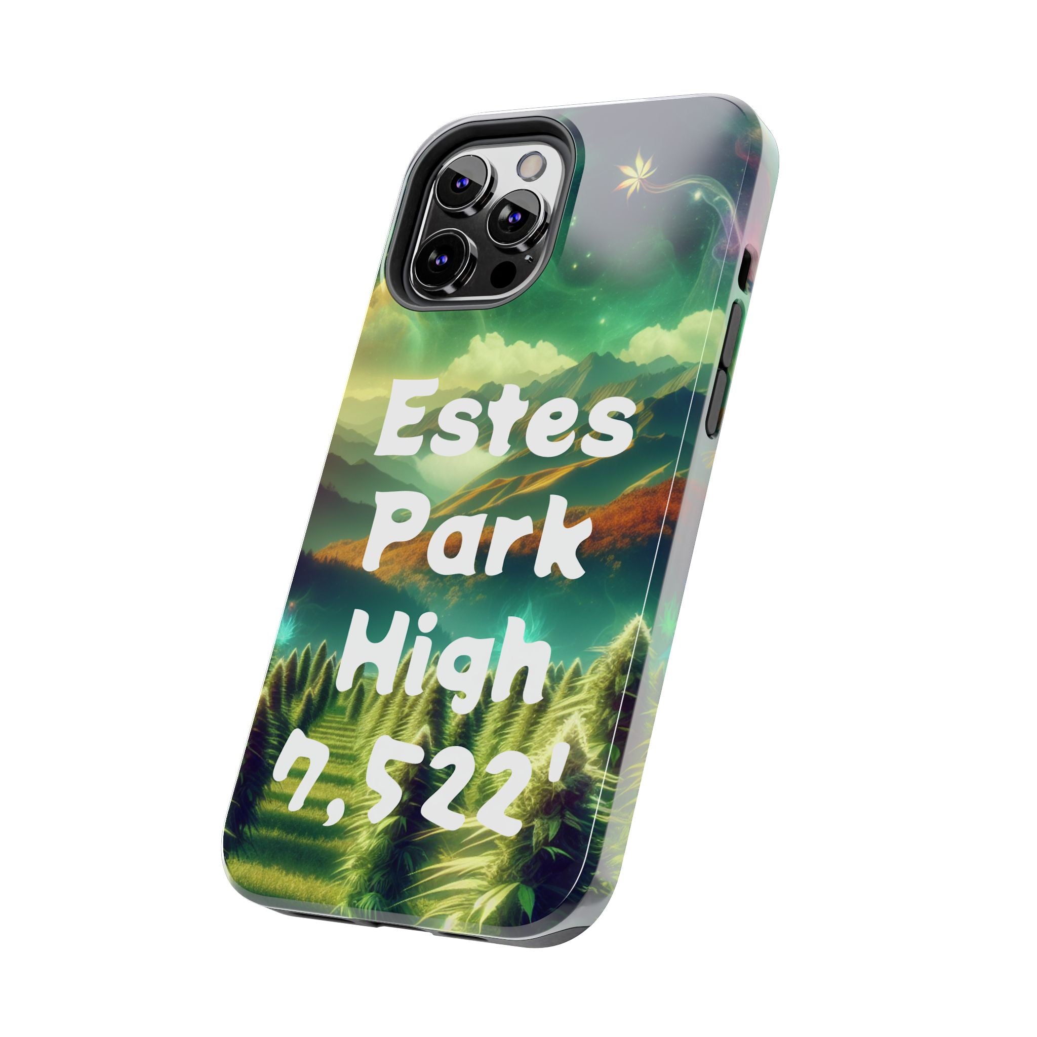 Estes Park Tough Phone Case, Outdoor Adventure Phone Cover, Nature Lover Gift, Hiking Phone Accessory, Personalized Phone Case
