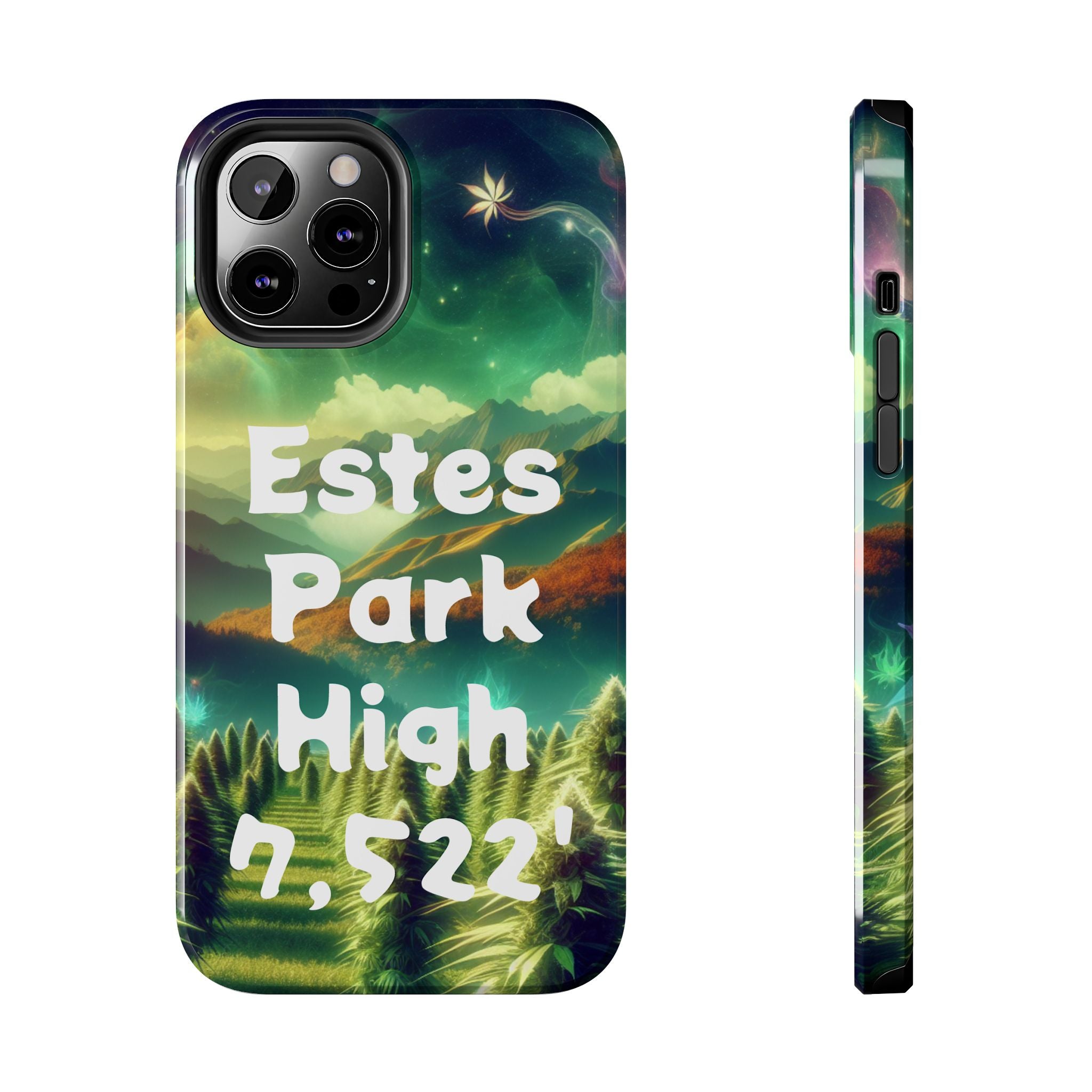 Estes Park Tough Phone Case, Outdoor Adventure Phone Cover, Nature Lover Gift, Hiking Phone Accessory, Personalized Phone Case