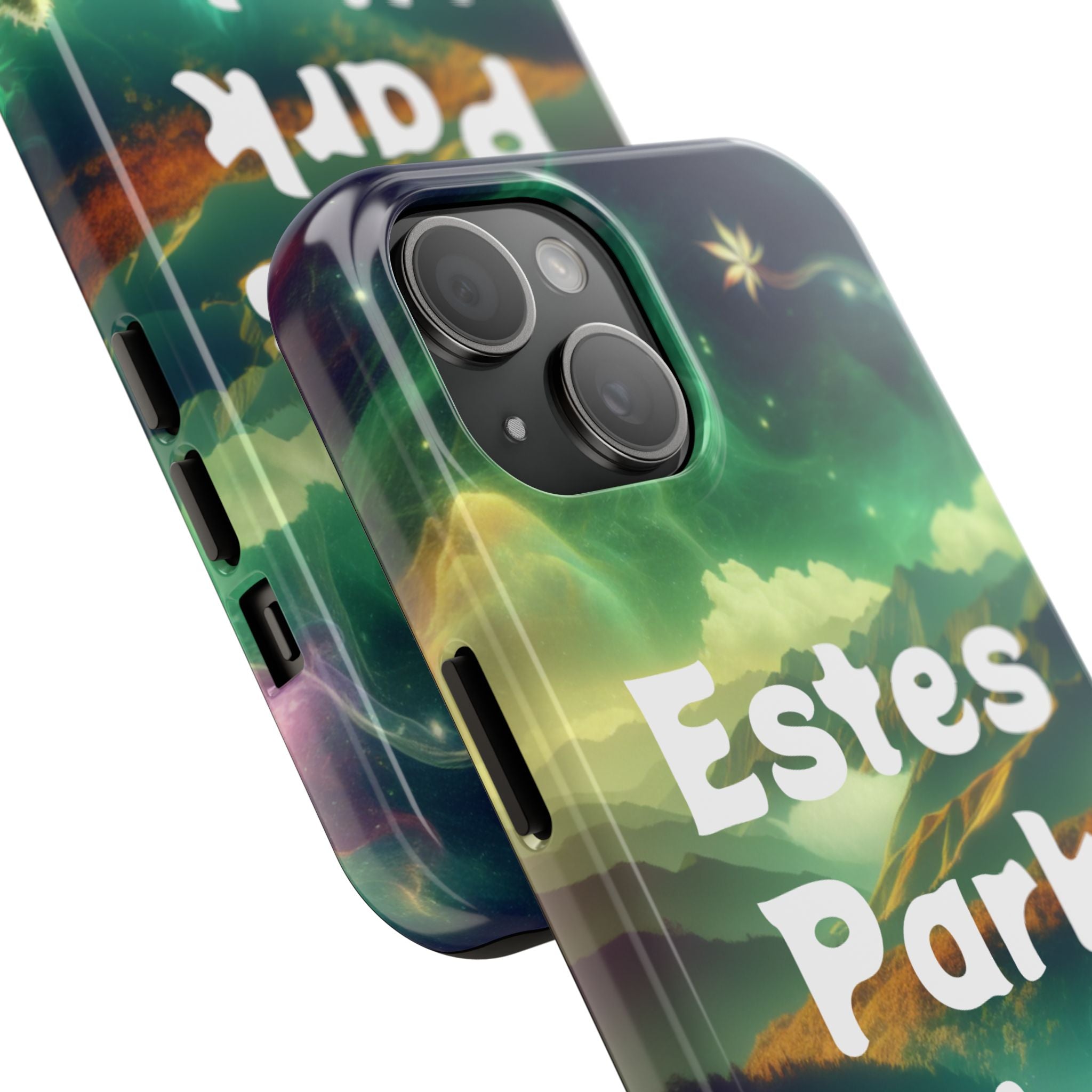 Estes Park Tough Phone Case, Outdoor Adventure Phone Cover, Nature Lover Gift, Hiking Phone Accessory, Personalized Phone Case