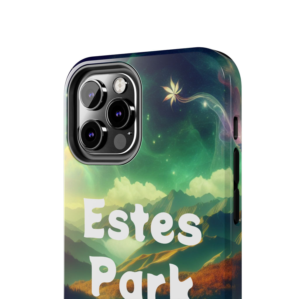 Estes Park Tough Phone Case, Outdoor Adventure Phone Cover, Nature Lover Gift, Hiking Phone Accessory, Personalized Phone Case