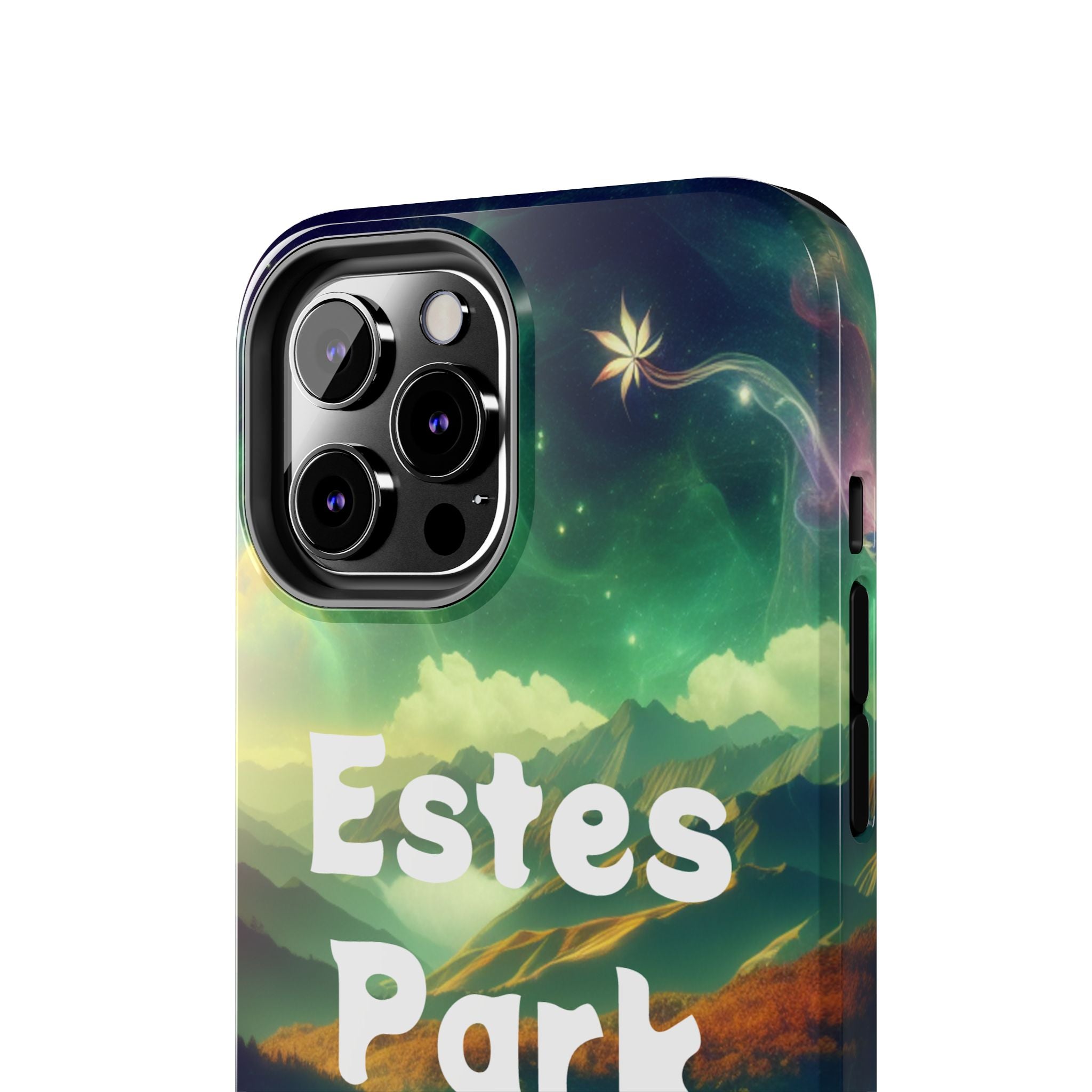 Estes Park Tough Phone Case, Outdoor Adventure Phone Cover, Nature Lover Gift, Hiking Phone Accessory, Personalized Phone Case