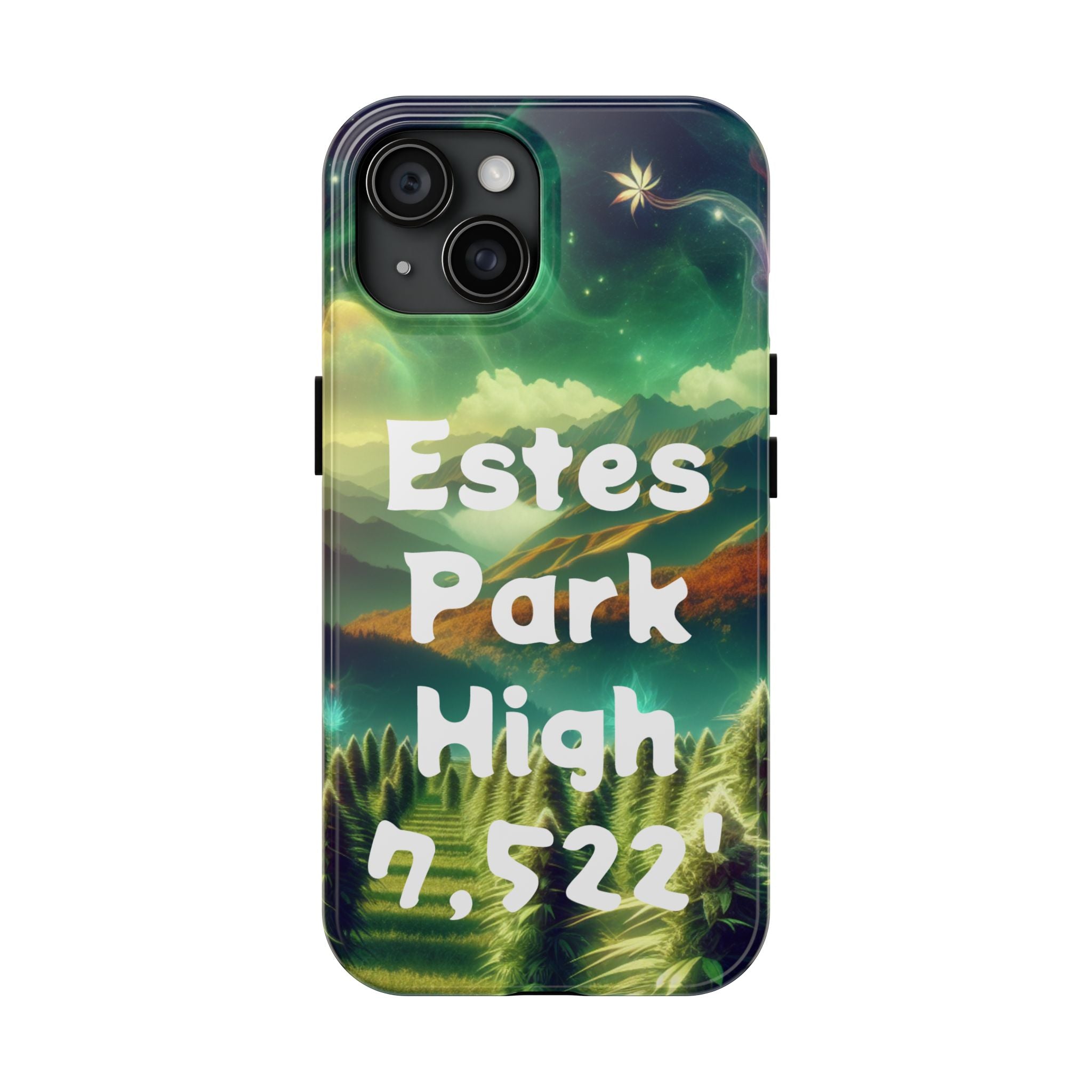 Estes Park Tough Phone Case, Outdoor Adventure Phone Cover, Nature Lover Gift, Hiking Phone Accessory, Personalized Phone Case