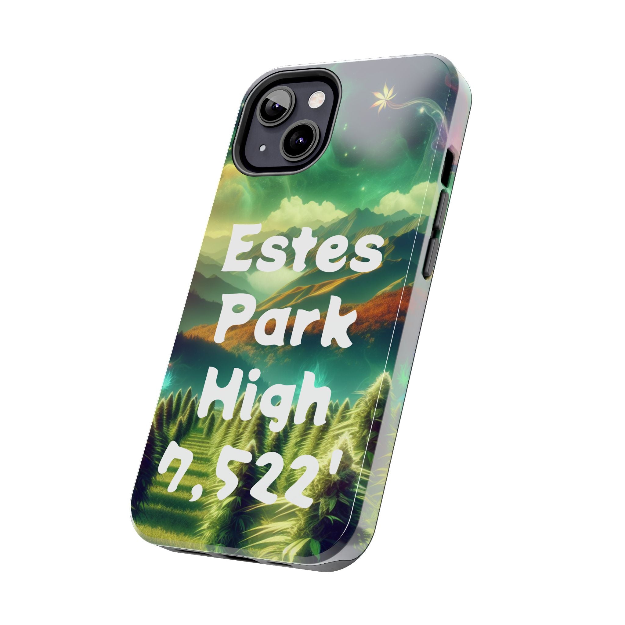 Estes Park Tough Phone Case, Outdoor Adventure Phone Cover, Nature Lover Gift, Hiking Phone Accessory, Personalized Phone Case