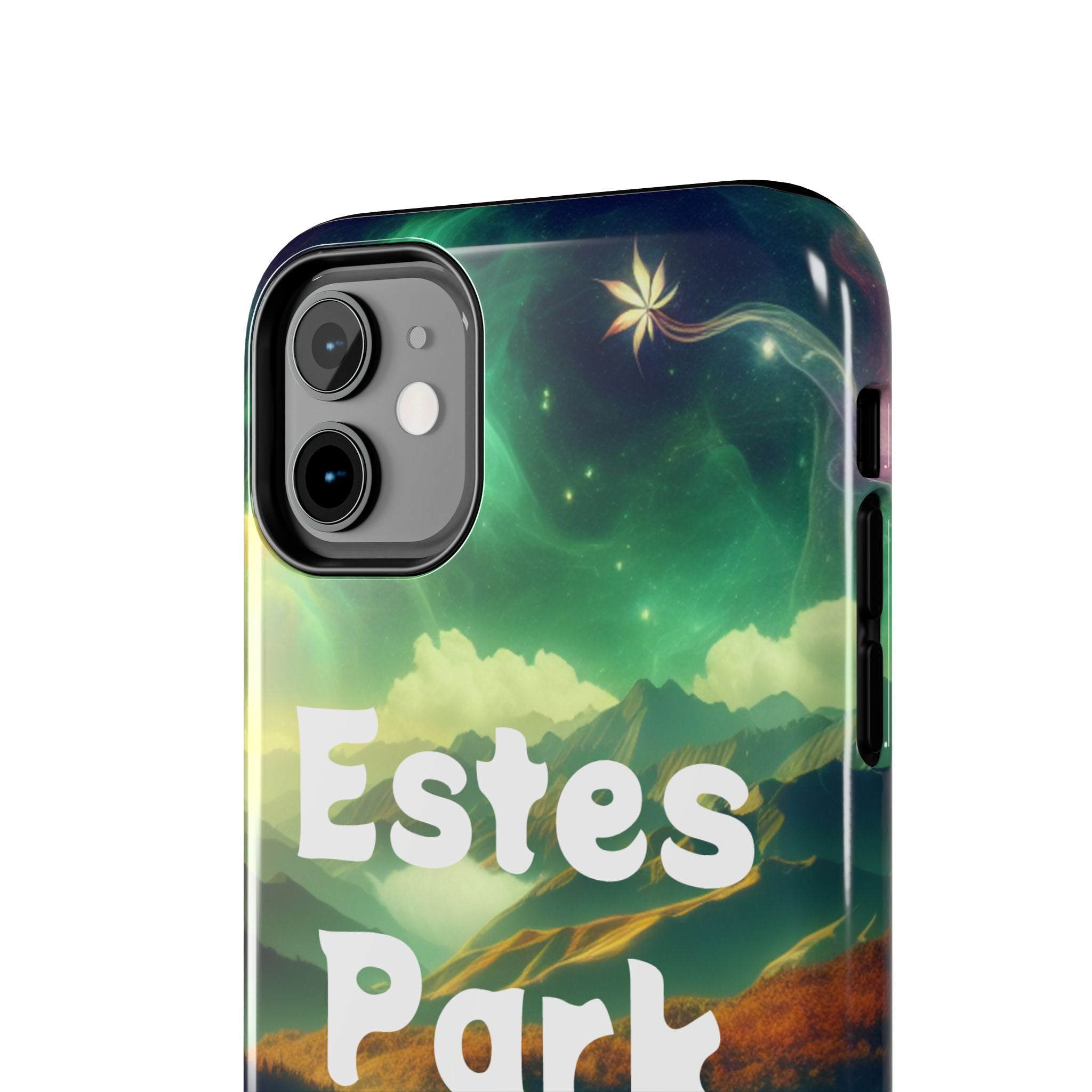 Estes Park Tough Phone Case, Outdoor Adventure Phone Cover, Nature Lover Gift, Hiking Phone Accessory, Personalized Phone Case