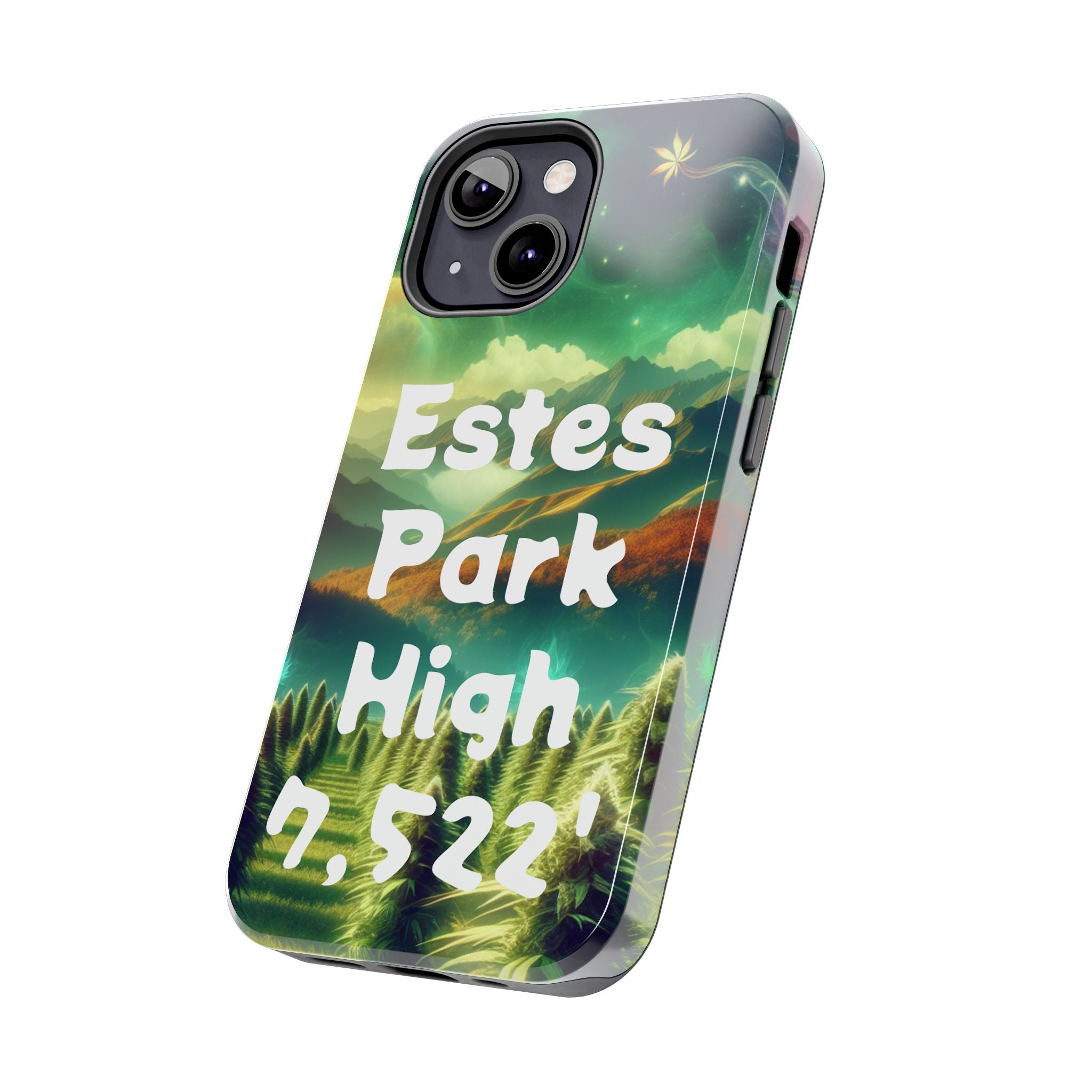 Estes Park Tough Phone Case, Outdoor Adventure Phone Cover, Nature Lover Gift, Hiking Phone Accessory, Personalized Phone Case