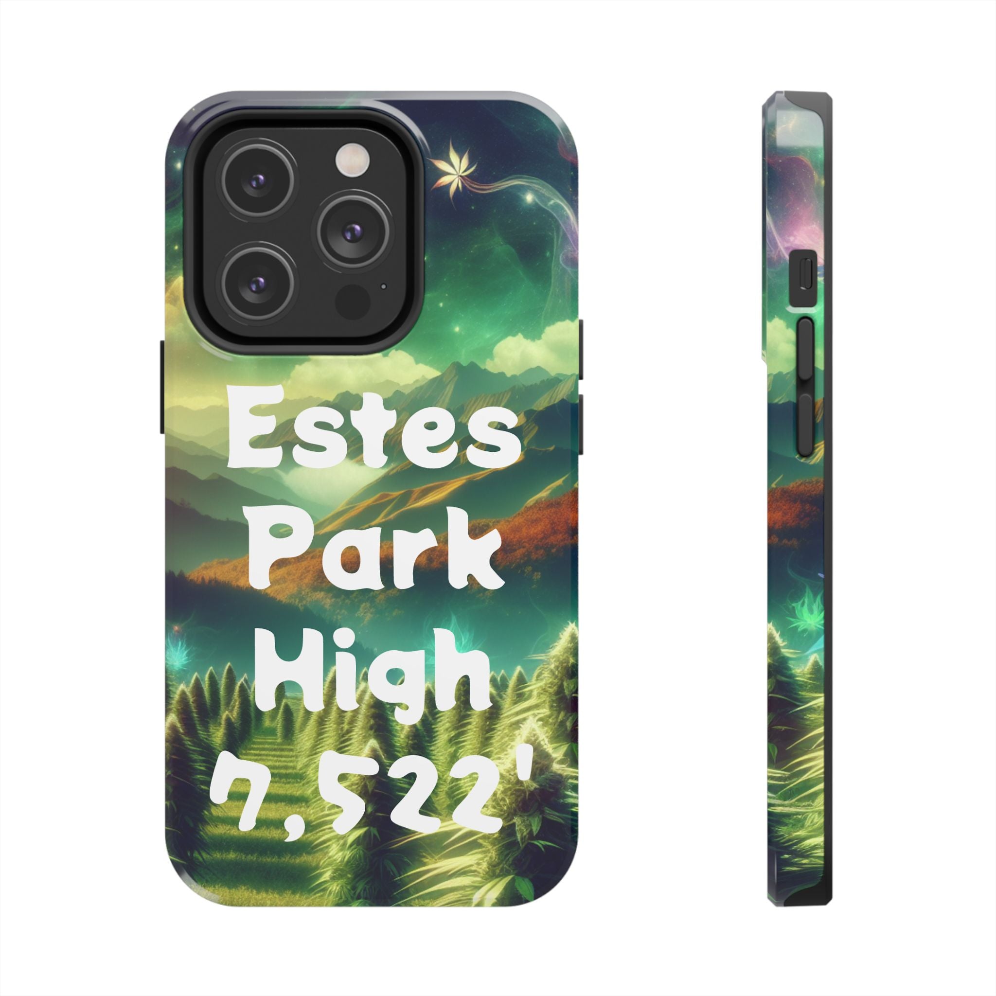 Estes Park Tough Phone Case, Outdoor Adventure Phone Cover, Nature Lover Gift, Hiking Phone Accessory, Personalized Phone Case