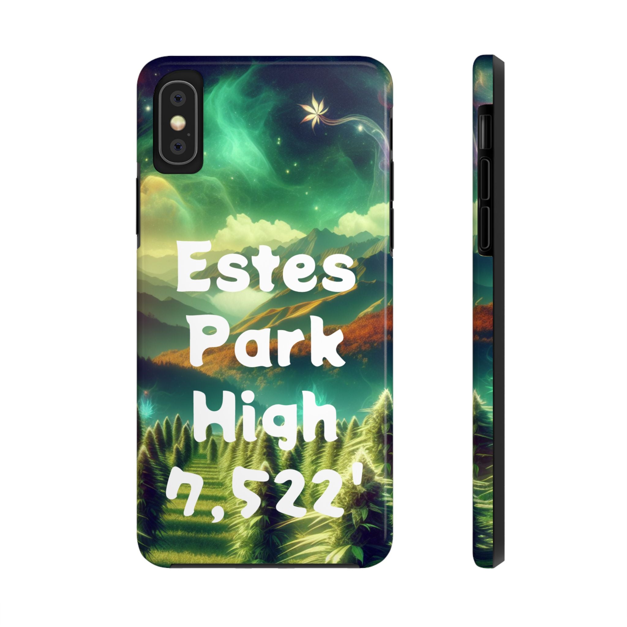 Estes Park Tough Phone Case, Outdoor Adventure Phone Cover, Nature Lover Gift, Hiking Phone Accessory, Personalized Phone Case