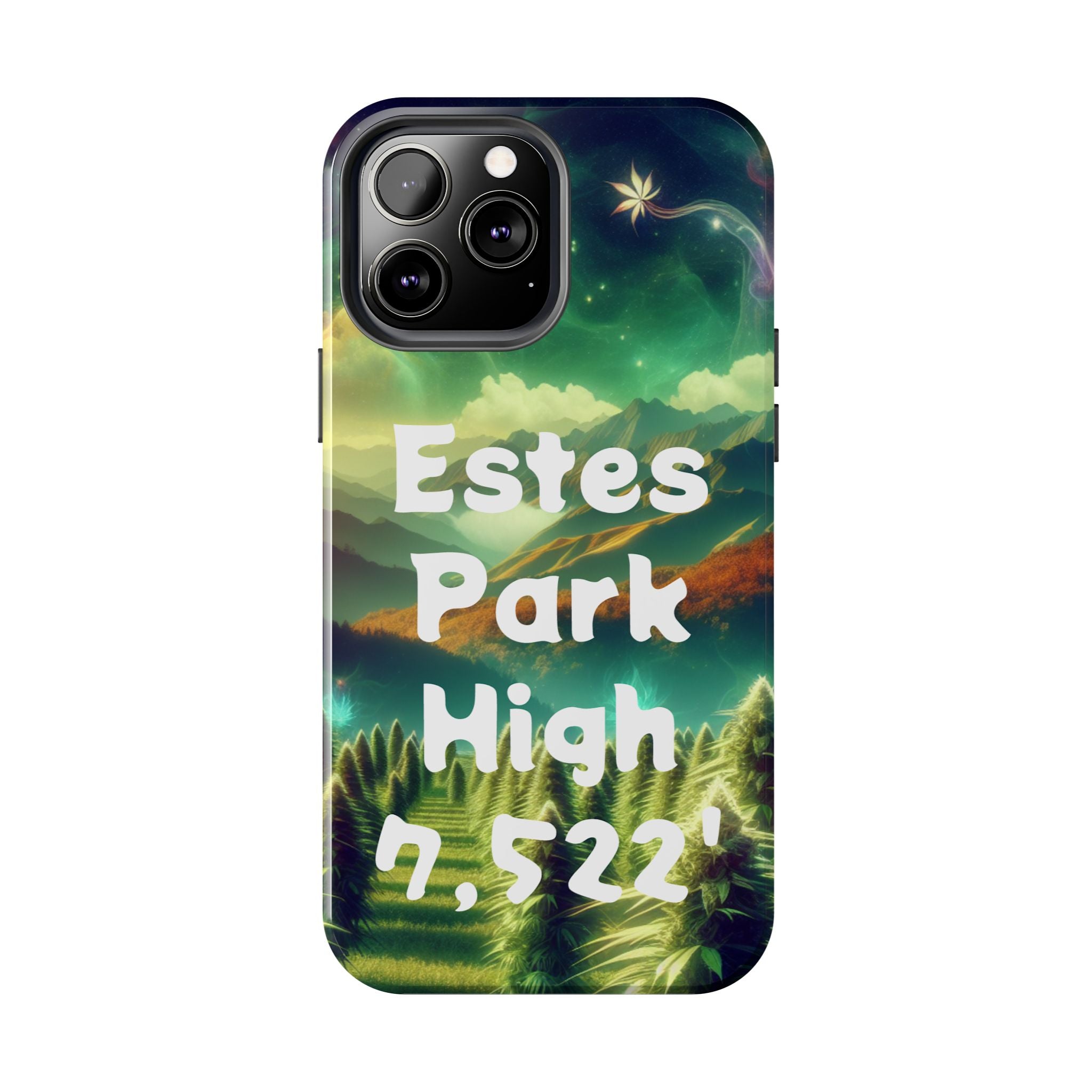 Estes Park Tough Phone Case, Outdoor Adventure Phone Cover, Nature Lover Gift, Hiking Phone Accessory, Personalized Phone Case