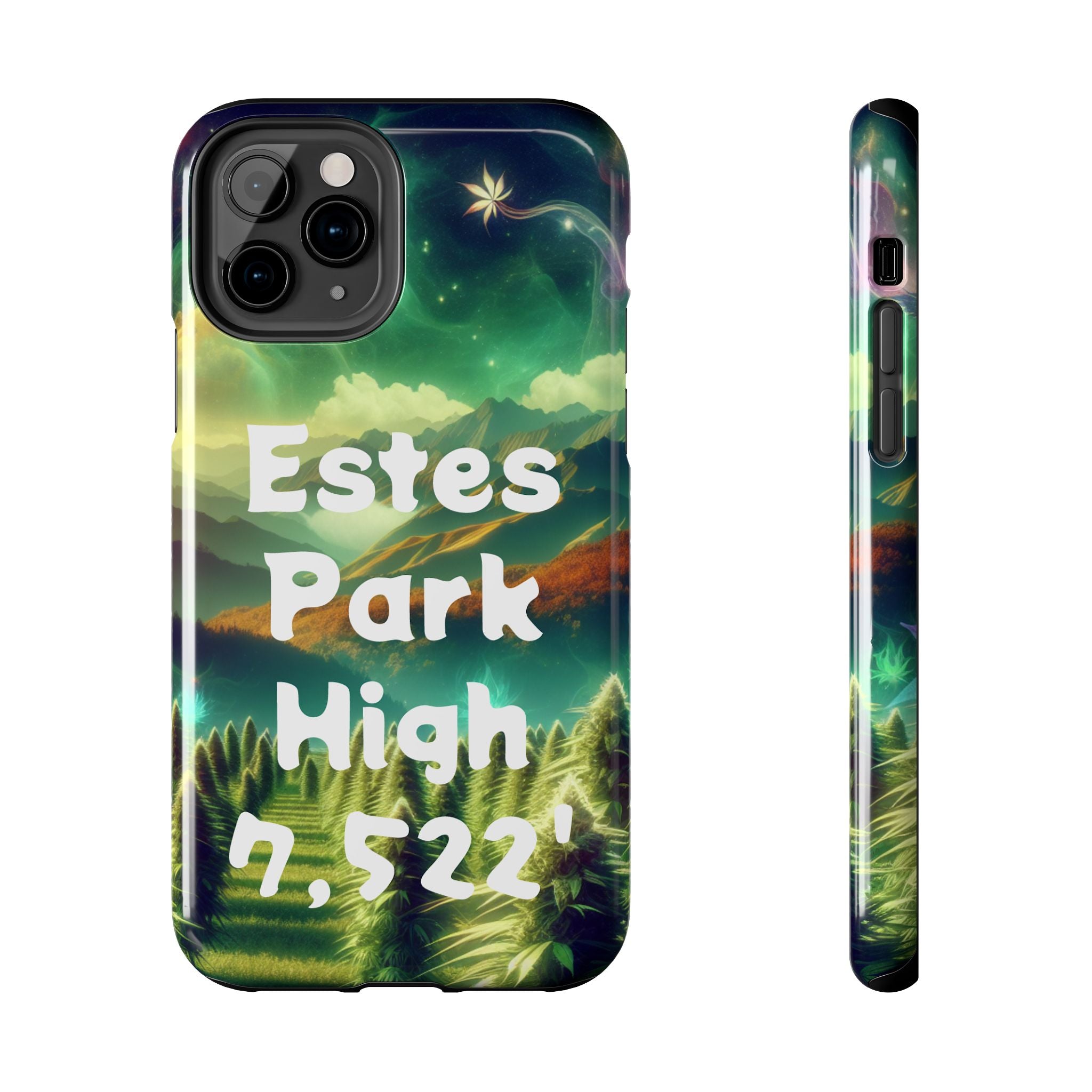 Estes Park Tough Phone Case, Outdoor Adventure Phone Cover, Nature Lover Gift, Hiking Phone Accessory, Personalized Phone Case