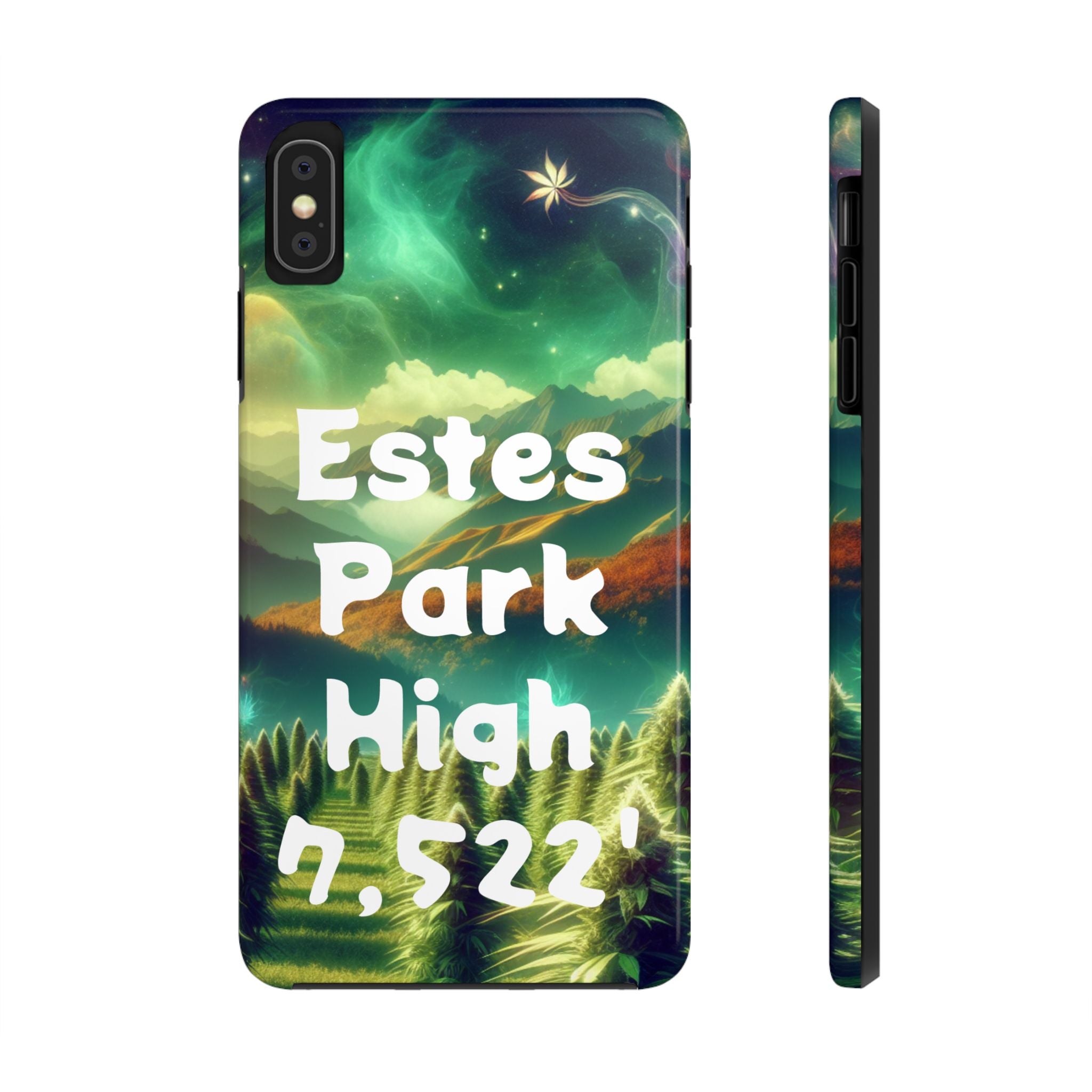 Estes Park Tough Phone Case, Outdoor Adventure Phone Cover, Nature Lover Gift, Hiking Phone Accessory, Personalized Phone Case