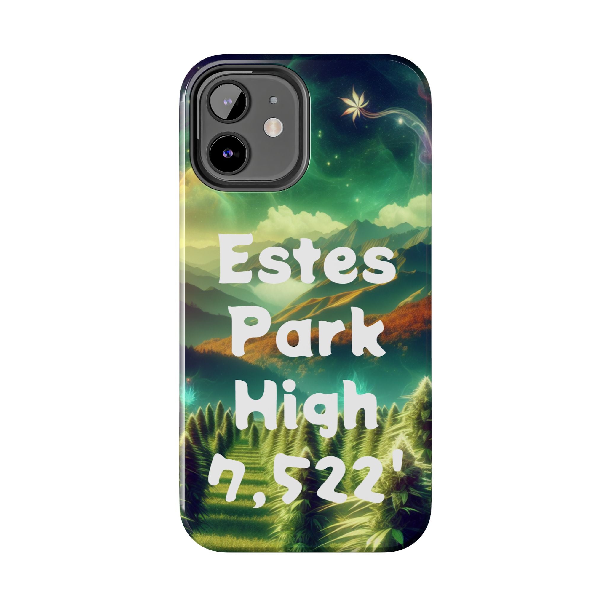 Estes Park Tough Phone Case, Outdoor Adventure Phone Cover, Nature Lover Gift, Hiking Phone Accessory, Personalized Phone Case