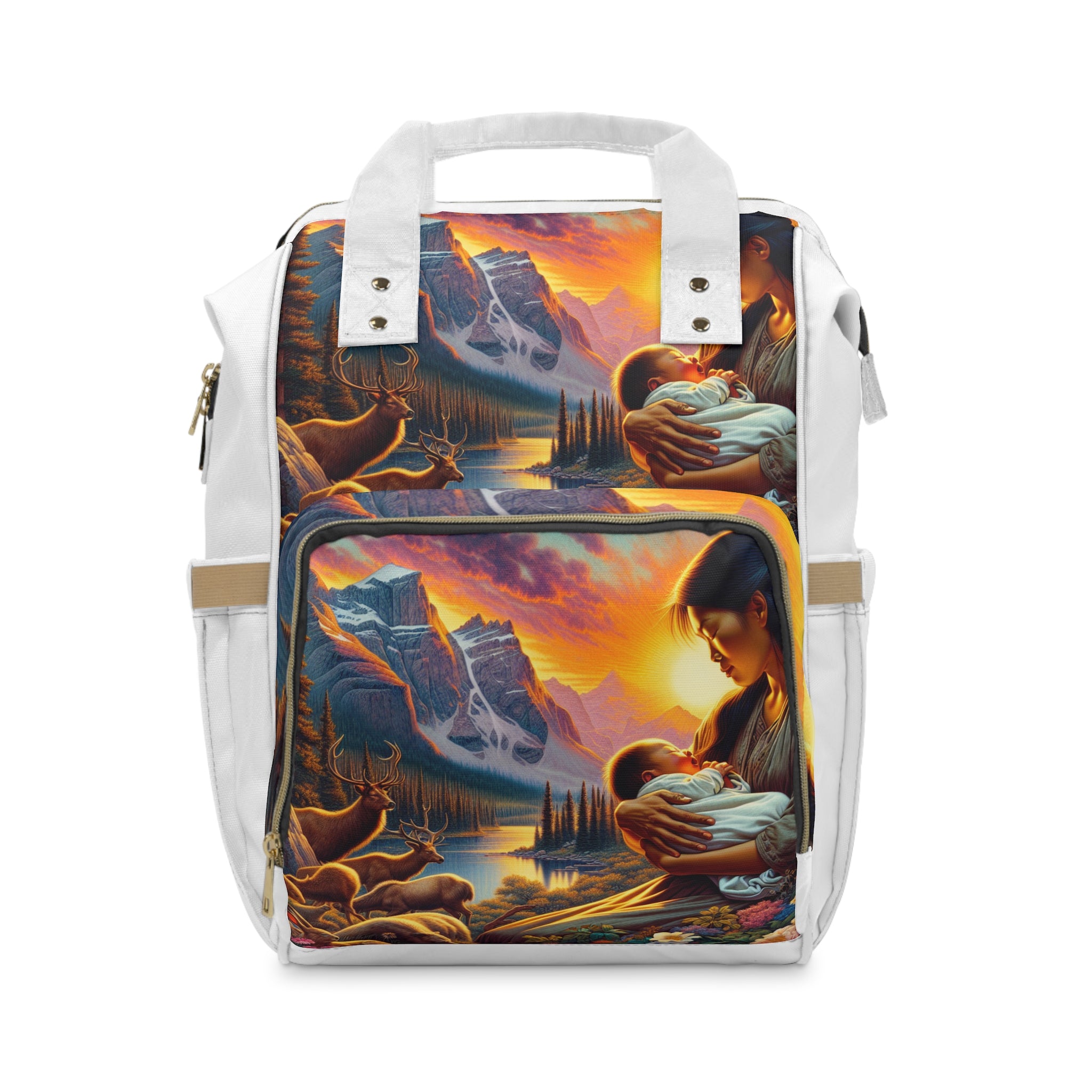 Nature-Inspired Multifunctional Diaper Backpack, Stylish Baby Bag, Eco-Friendly Baby Backpack, Outdoor Adventure Diaper Bag, Perfect [...]