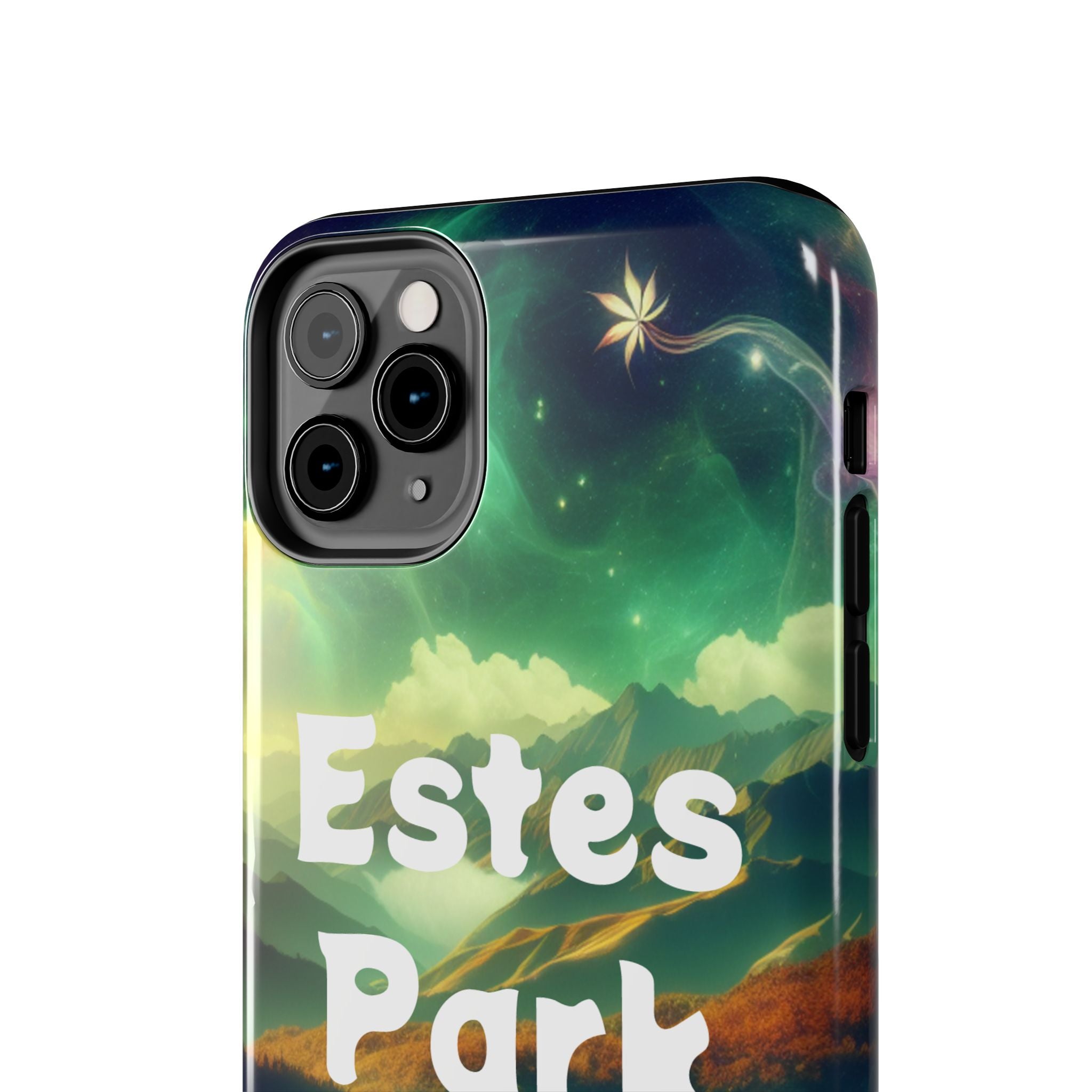 Estes Park Tough Phone Case, Outdoor Adventure Phone Cover, Nature Lover Gift, Hiking Phone Accessory, Personalized Phone Case
