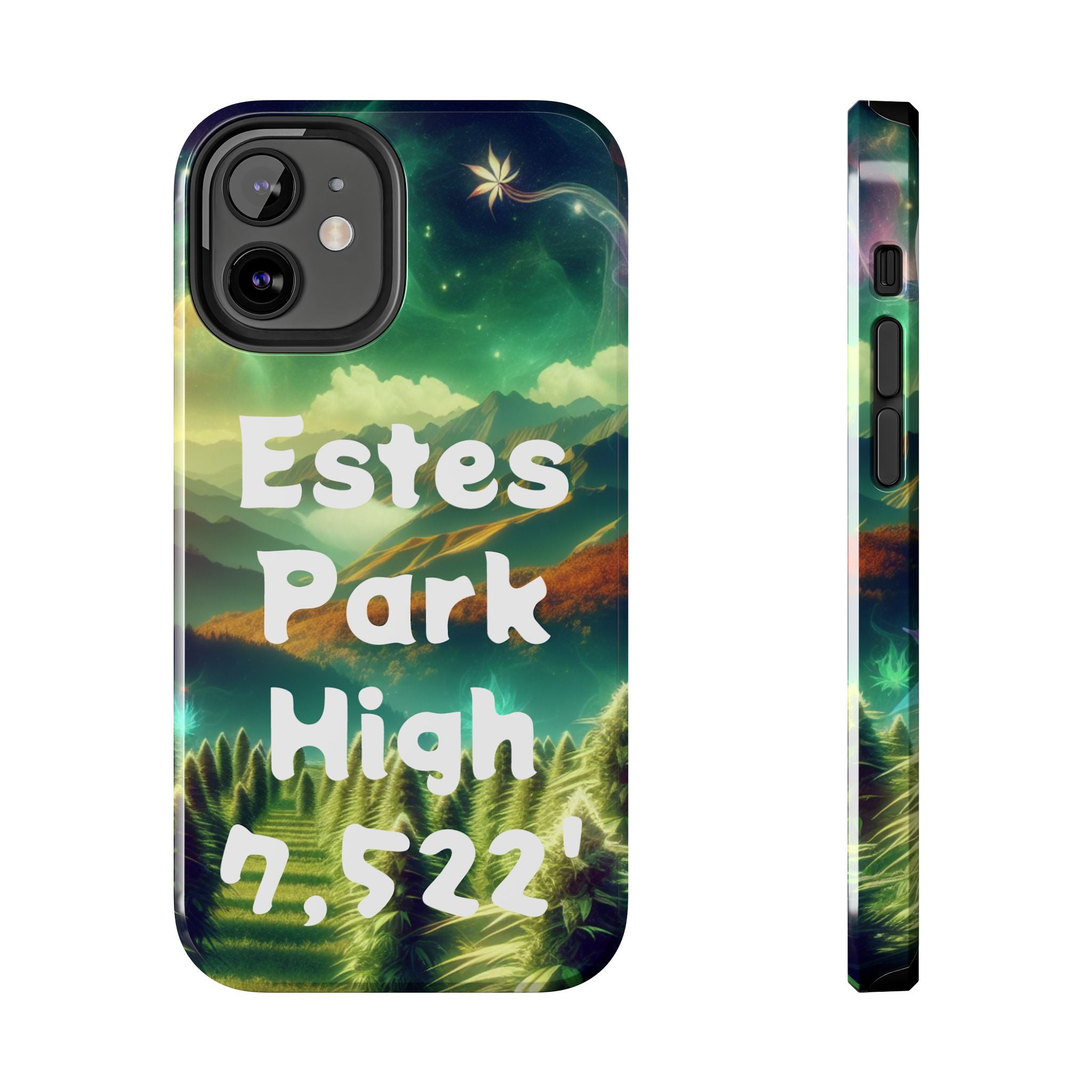 Estes Park Tough Phone Case, Outdoor Adventure Phone Cover, Nature Lover Gift, Hiking Phone Accessory, Personalized Phone Case