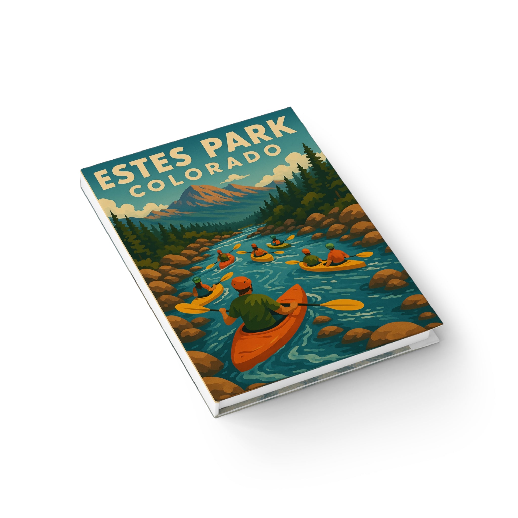 Estes Park Adventure Journal, Nature Lover's Notebook, Travel Diary, Gift for Hikers, Colorado Souvenir