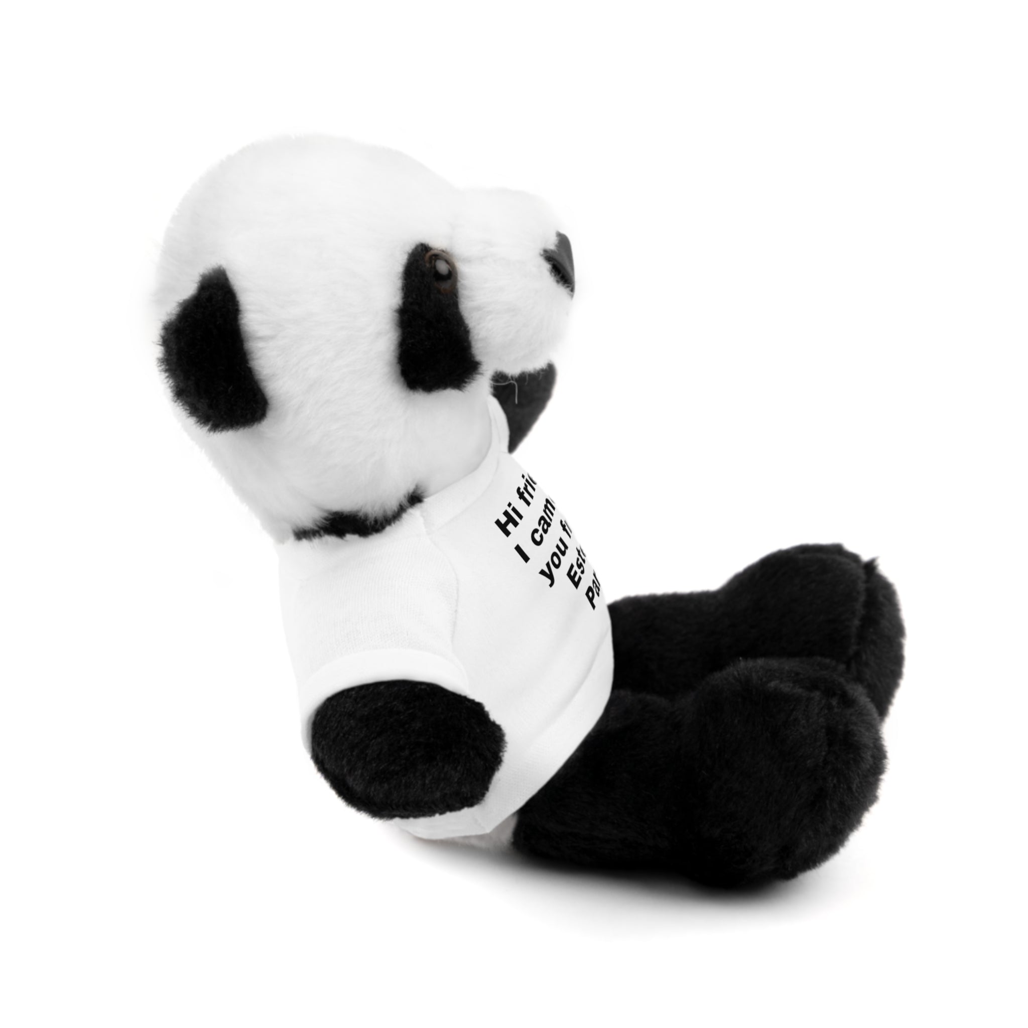 Stuffed Animal with Tee, Cute Bear Plushie, Personalized Gift for Kids, Souvenir from Estes Park, Adorable Cuddle Buddy, Cute Toy for [...]