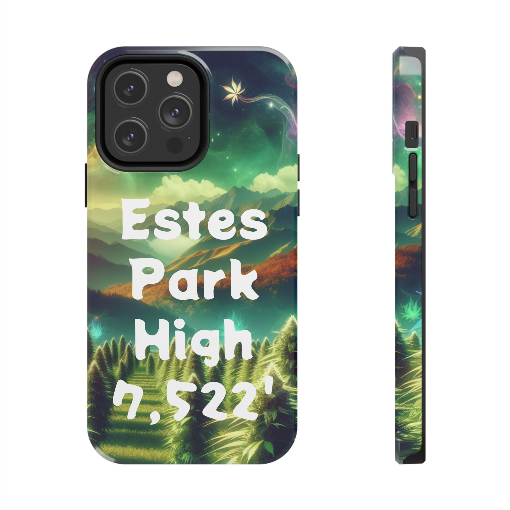 Estes Park Tough Phone Case, Outdoor Adventure Phone Cover, Nature Lover Gift, Hiking Phone Accessory, Personalized Phone Case