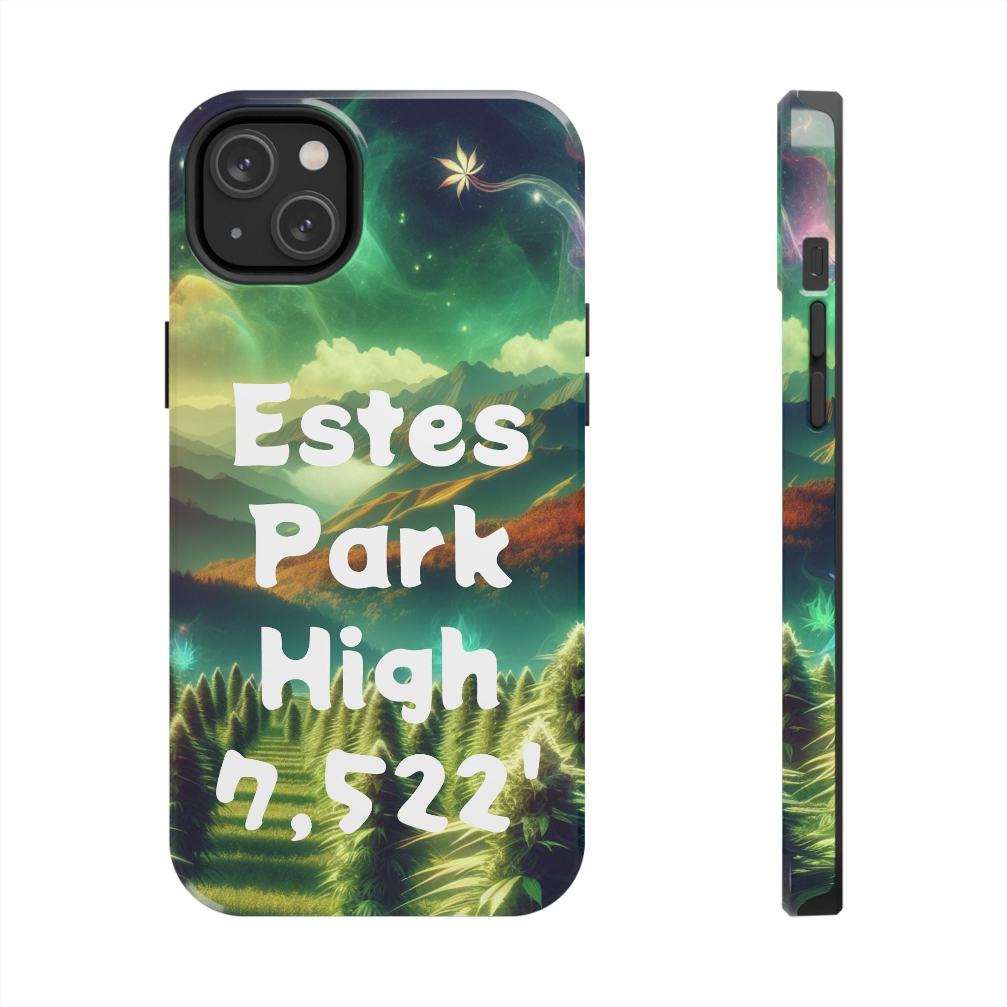 Estes Park Tough Phone Case, Outdoor Adventure Phone Cover, Nature Lover Gift, Hiking Phone Accessory, Personalized Phone Case