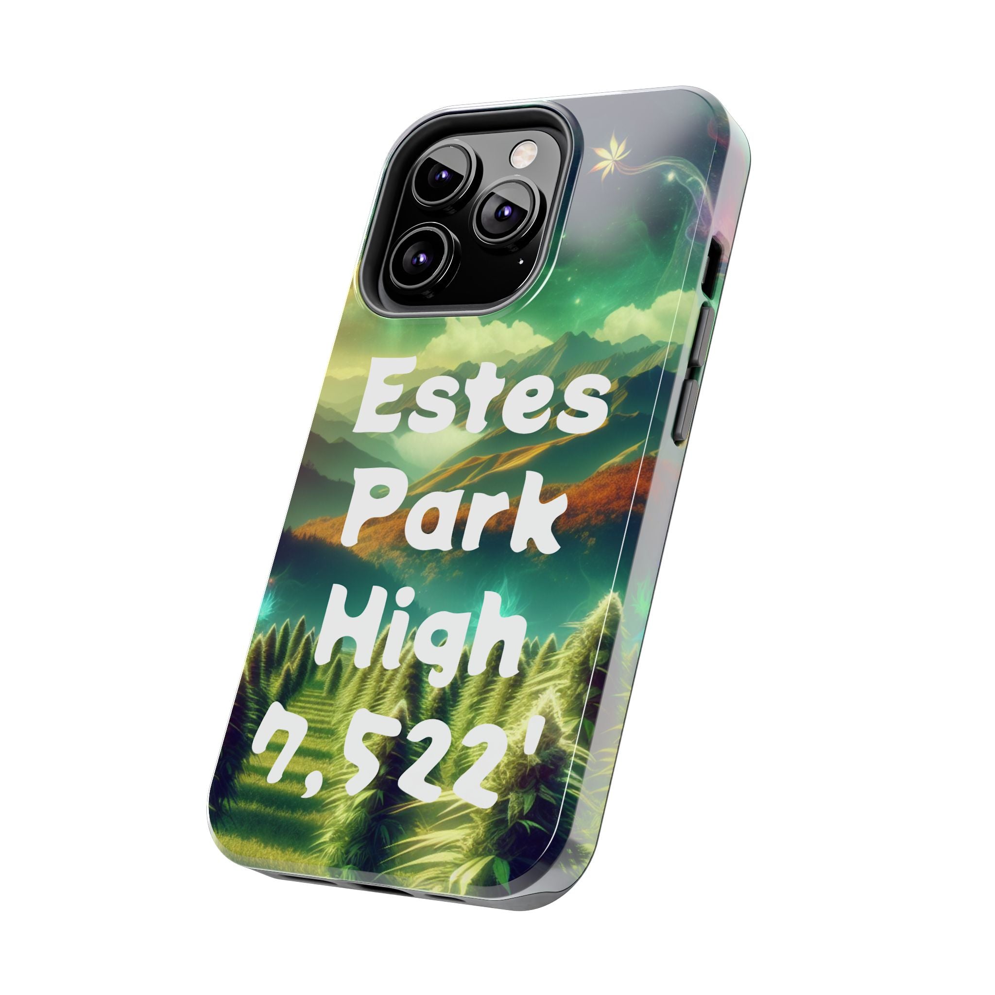 Estes Park Tough Phone Case, Outdoor Adventure Phone Cover, Nature Lover Gift, Hiking Phone Accessory, Personalized Phone Case
