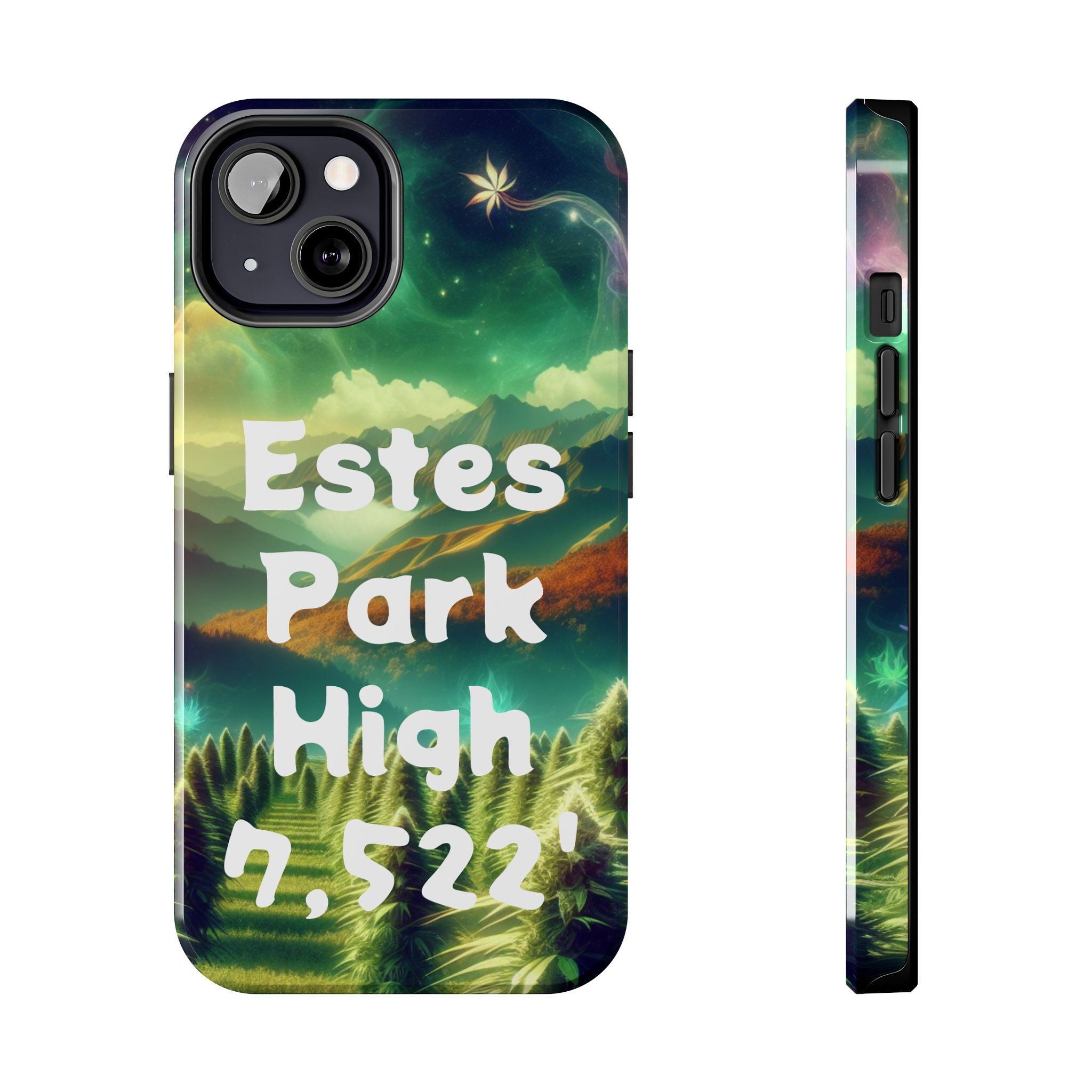 Estes Park Tough Phone Case, Outdoor Adventure Phone Cover, Nature Lover Gift, Hiking Phone Accessory, Personalized Phone Case