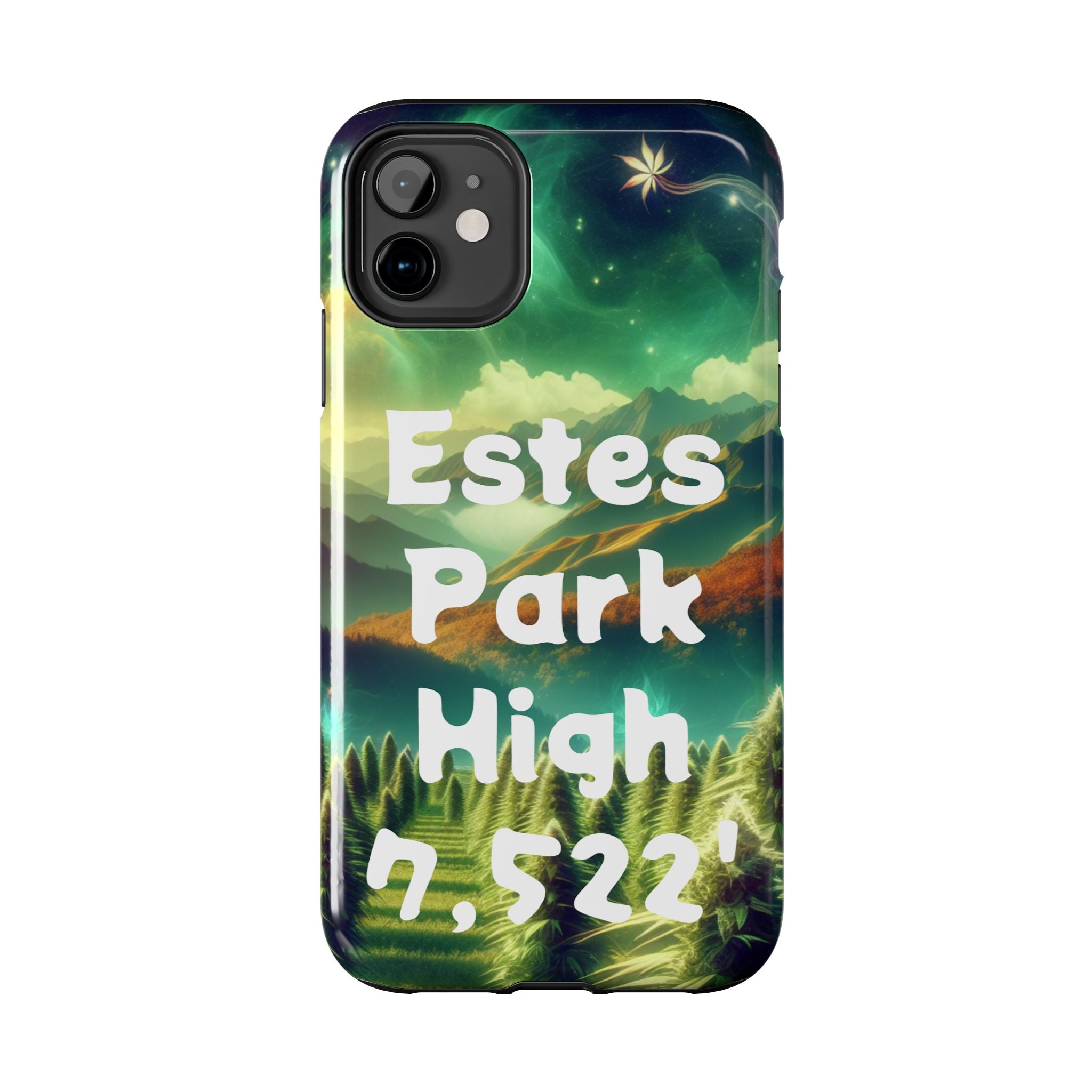 Estes Park Tough Phone Case, Outdoor Adventure Phone Cover, Nature Lover Gift, Hiking Phone Accessory, Personalized Phone Case