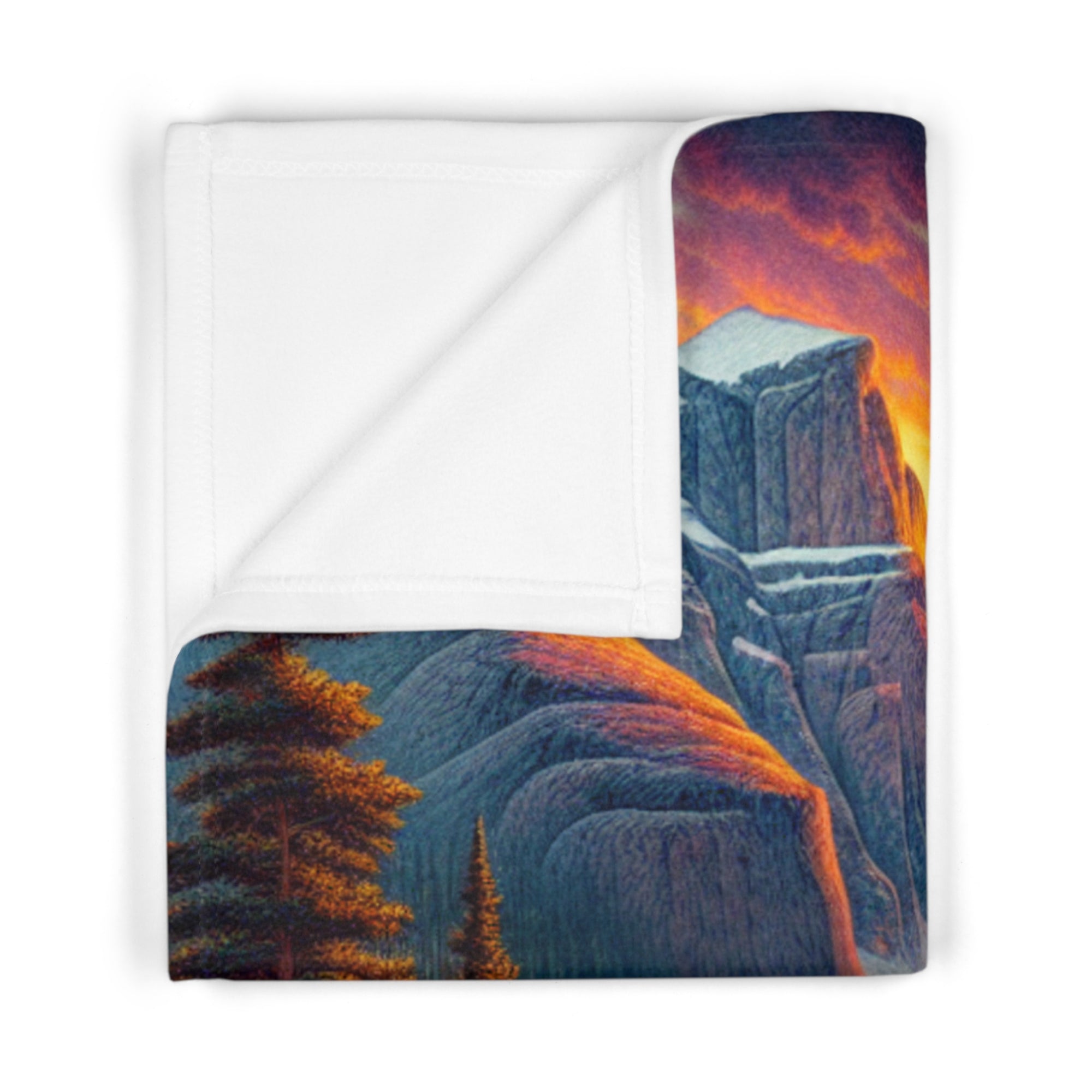 Dreamy Wilderness Baby Blanket, Cozy Fleece for Newborns, Perfect for Baby Showers, Nursery Décor, Gift for New Parents