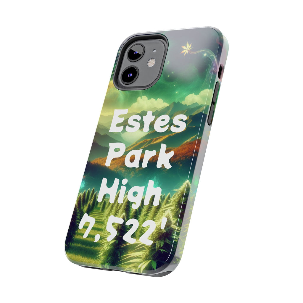 Estes Park Tough Phone Case, Outdoor Adventure Phone Cover, Nature Lover Gift, Hiking Phone Accessory, Personalized Phone Case