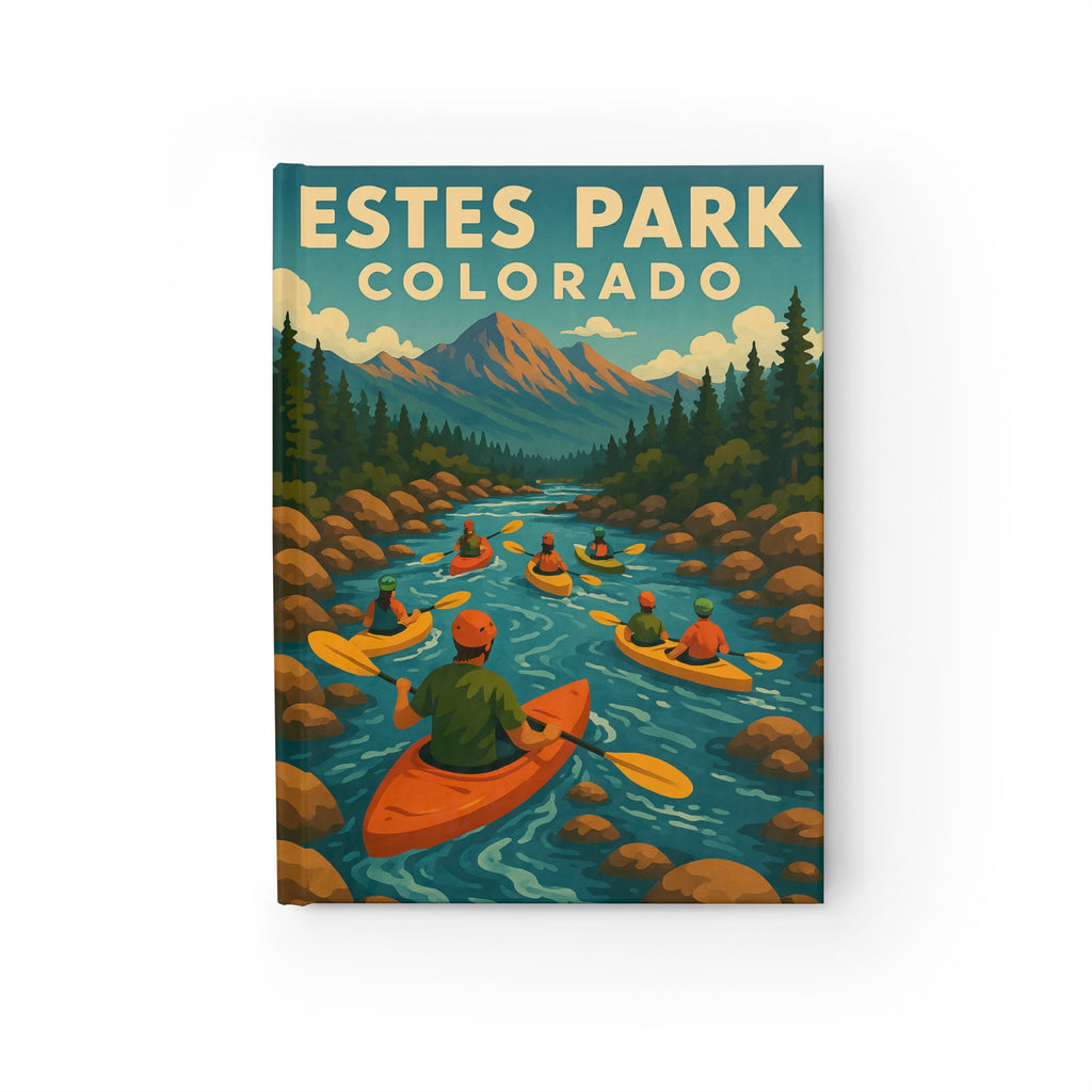 Estes Park Adventure Journal, Nature Lover's Notebook, Travel Diary, Gift for Hikers, Colorado Souvenir