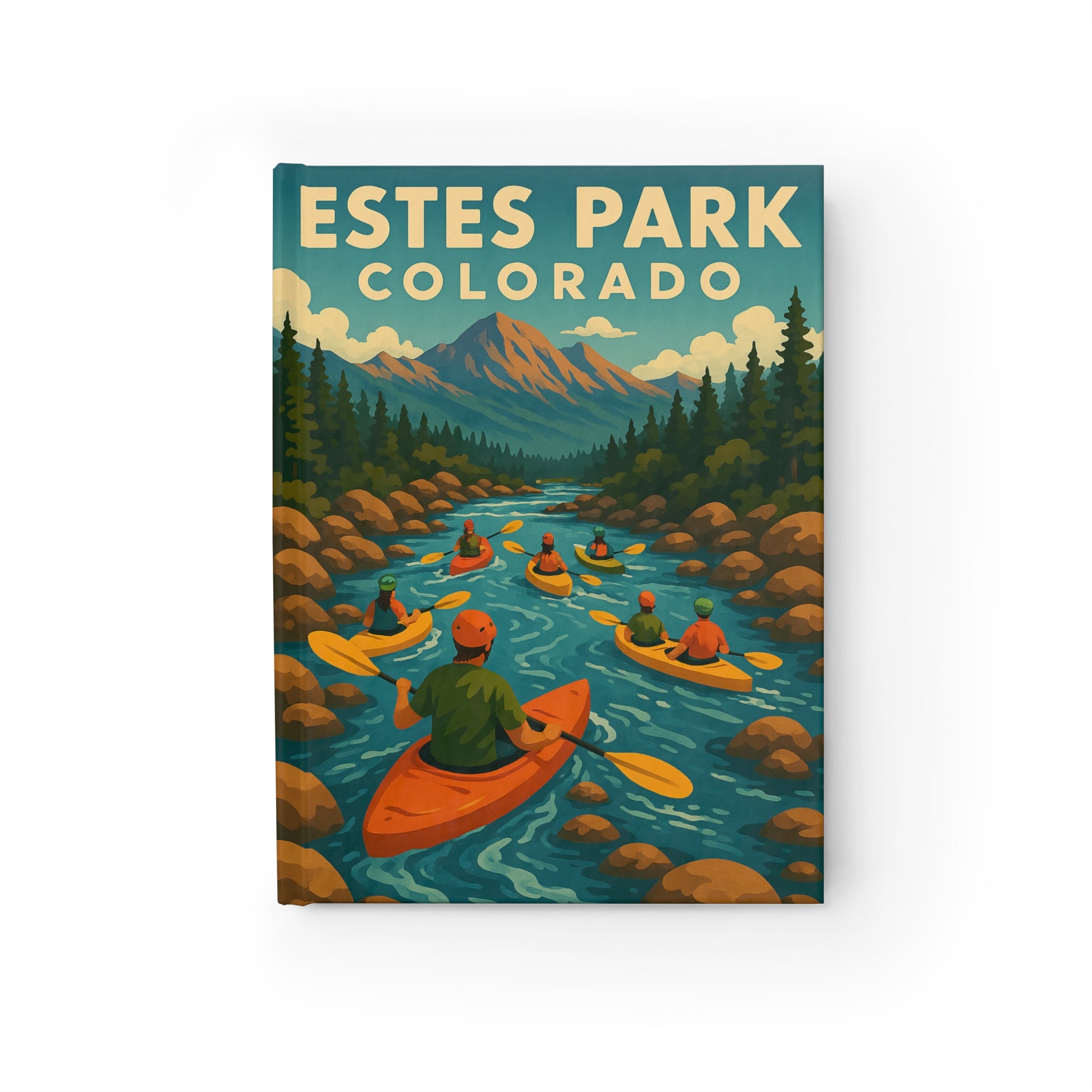 Estes Park Adventure Journal, Nature Lover's Notebook, Travel Diary, Gift for Hikers, Colorado Souvenir