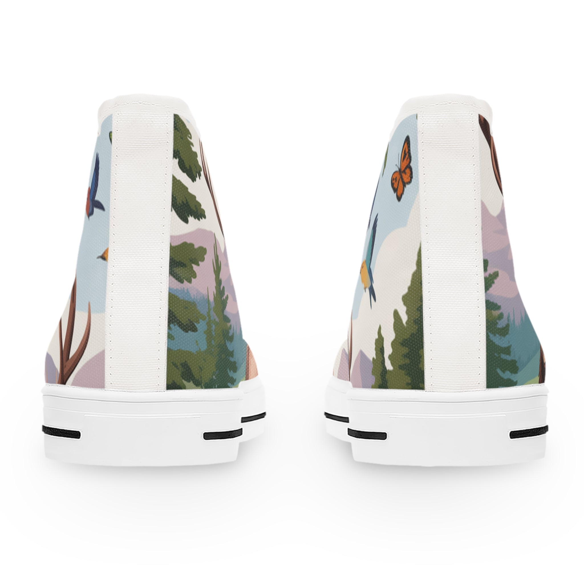 Nature-Inspired Women's High Top Sneakers, Trendy High Tops, Unique Sneakers, Animal Print Shoes, Perfect for Outdoors, Gift for [...]