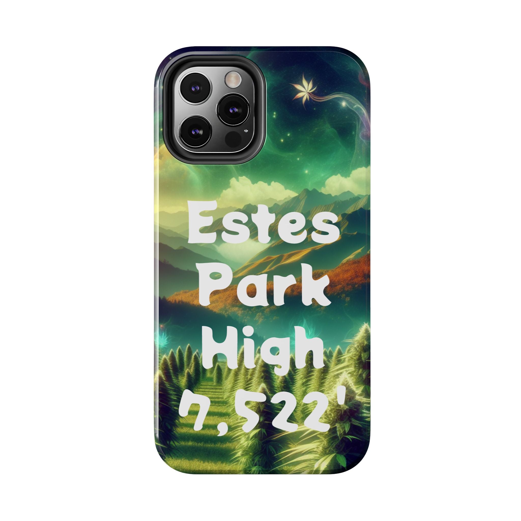 Estes Park Tough Phone Case, Outdoor Adventure Phone Cover, Nature Lover Gift, Hiking Phone Accessory, Personalized Phone Case