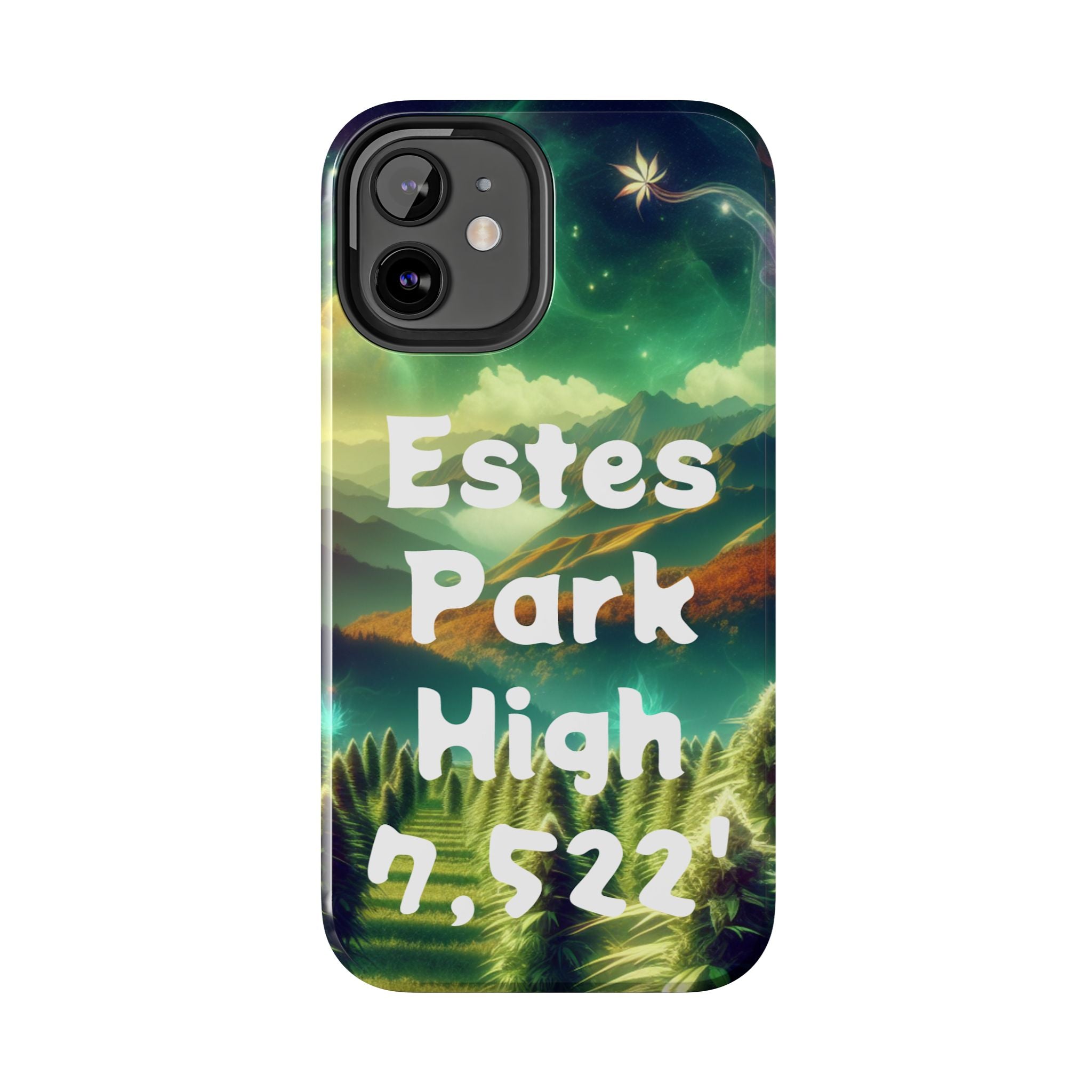 Estes Park Tough Phone Case, Outdoor Adventure Phone Cover, Nature Lover Gift, Hiking Phone Accessory, Personalized Phone Case