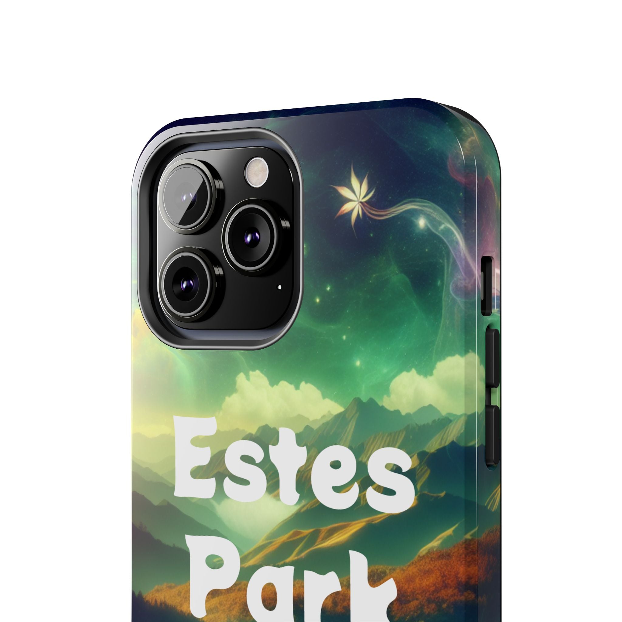 Estes Park Tough Phone Case, Outdoor Adventure Phone Cover, Nature Lover Gift, Hiking Phone Accessory, Personalized Phone Case